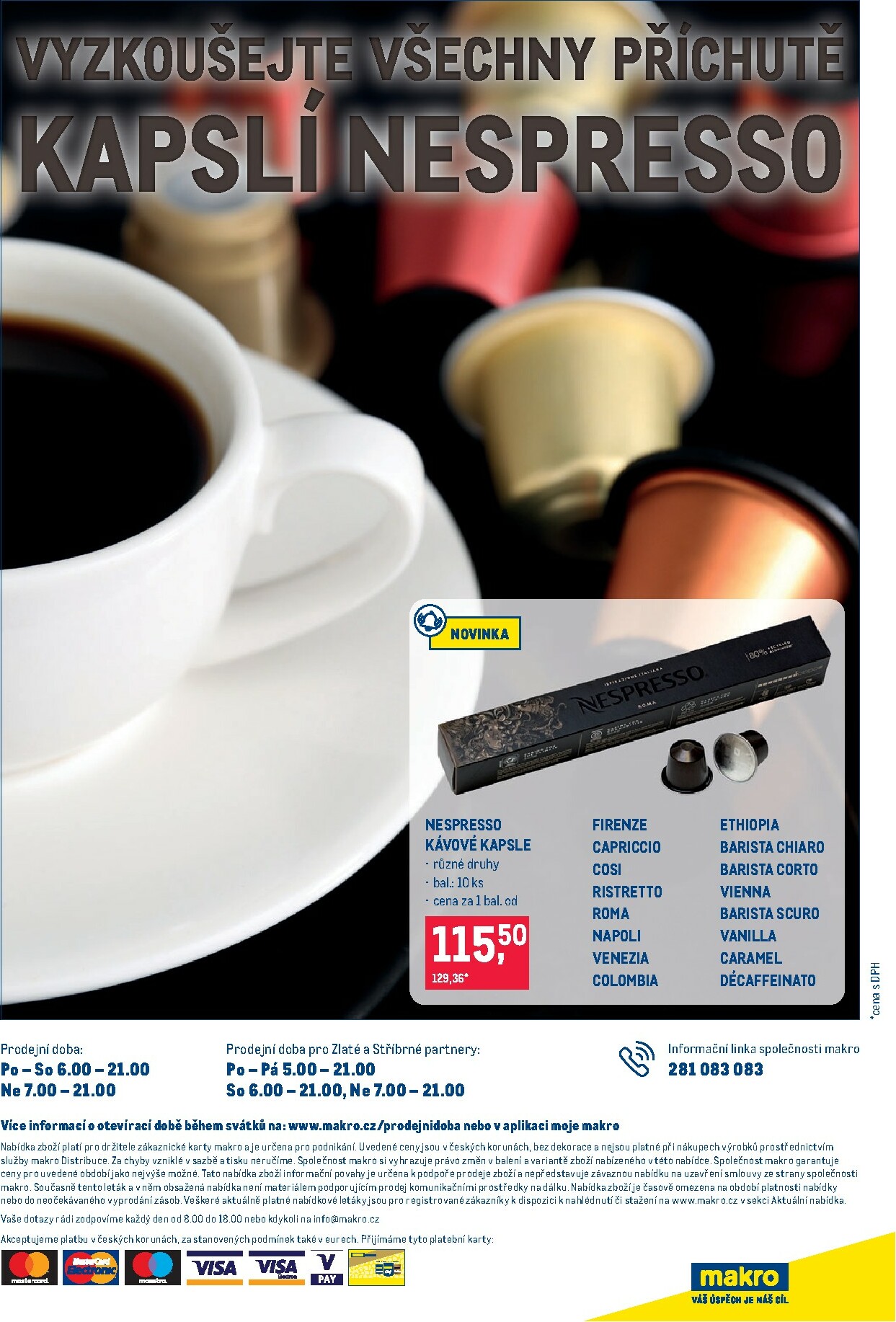 makro - Aktuální leták Makro - Pro milovníky jídla od 22.10. do 04.11. - page: 28