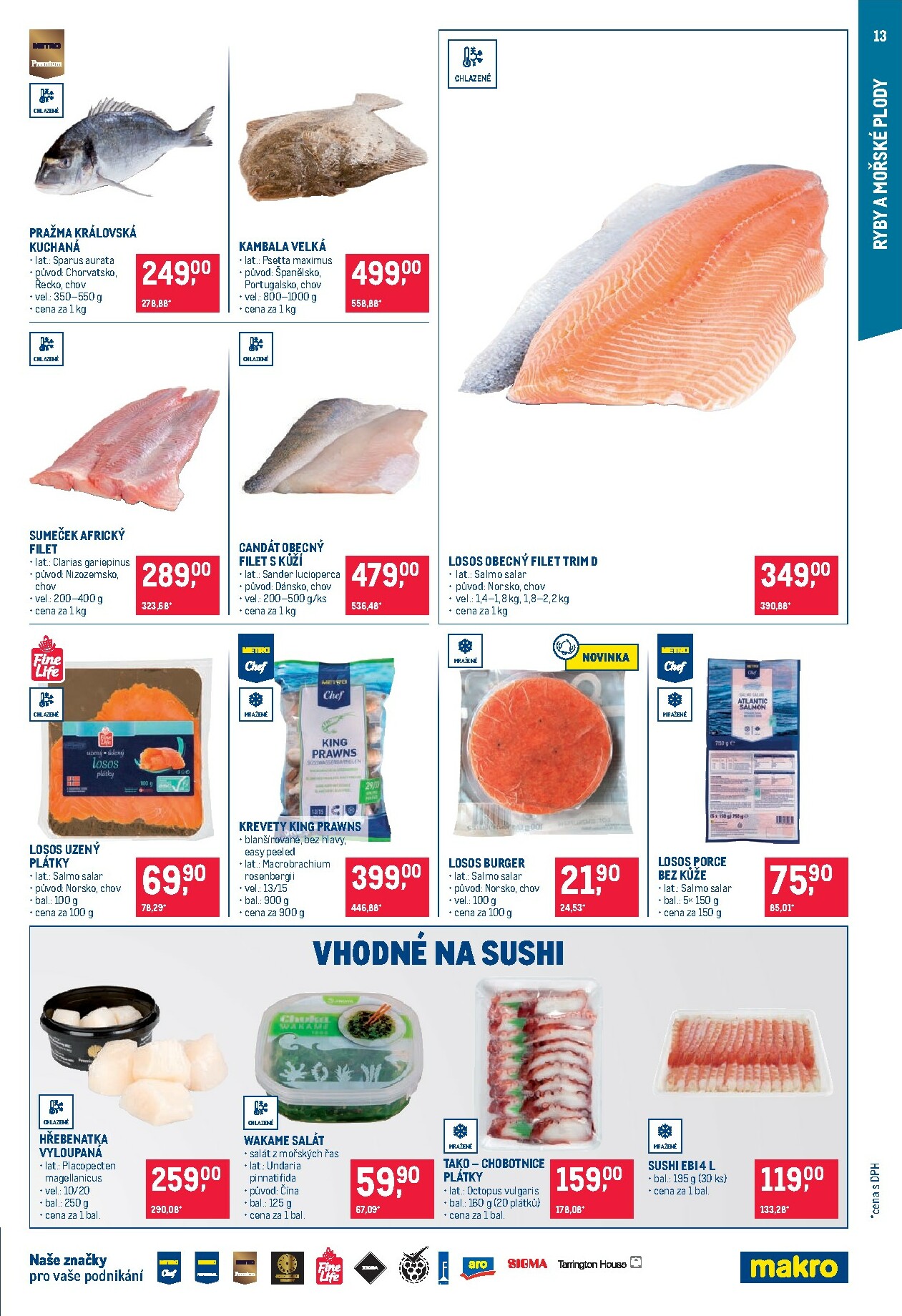 makro - Aktuální leták Makro - Pro milovníky jídla od 22.10. do 04.11. - page: 13