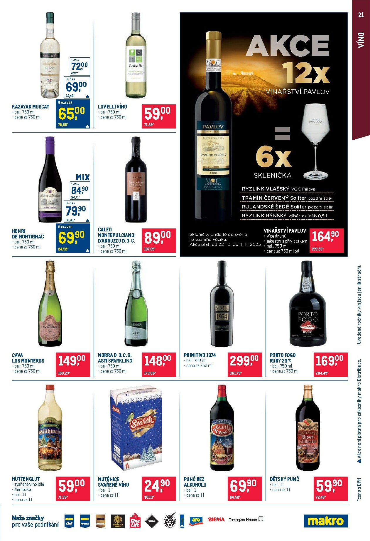 makro - Aktuální leták Makro - Pro milovníky jídla od 22.10. do 04.11. - page: 21