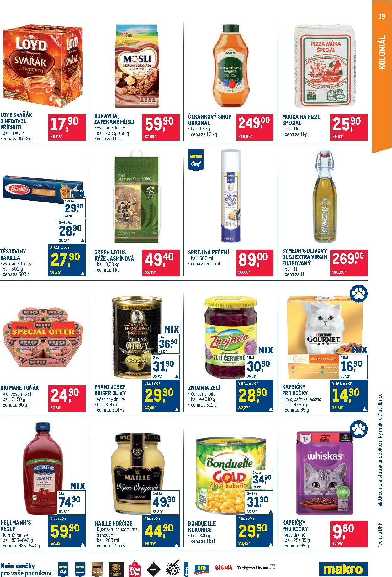 makro - Aktuální leták Makro - Pro milovníky jídla od 22.10. do 04.11. - page: 19