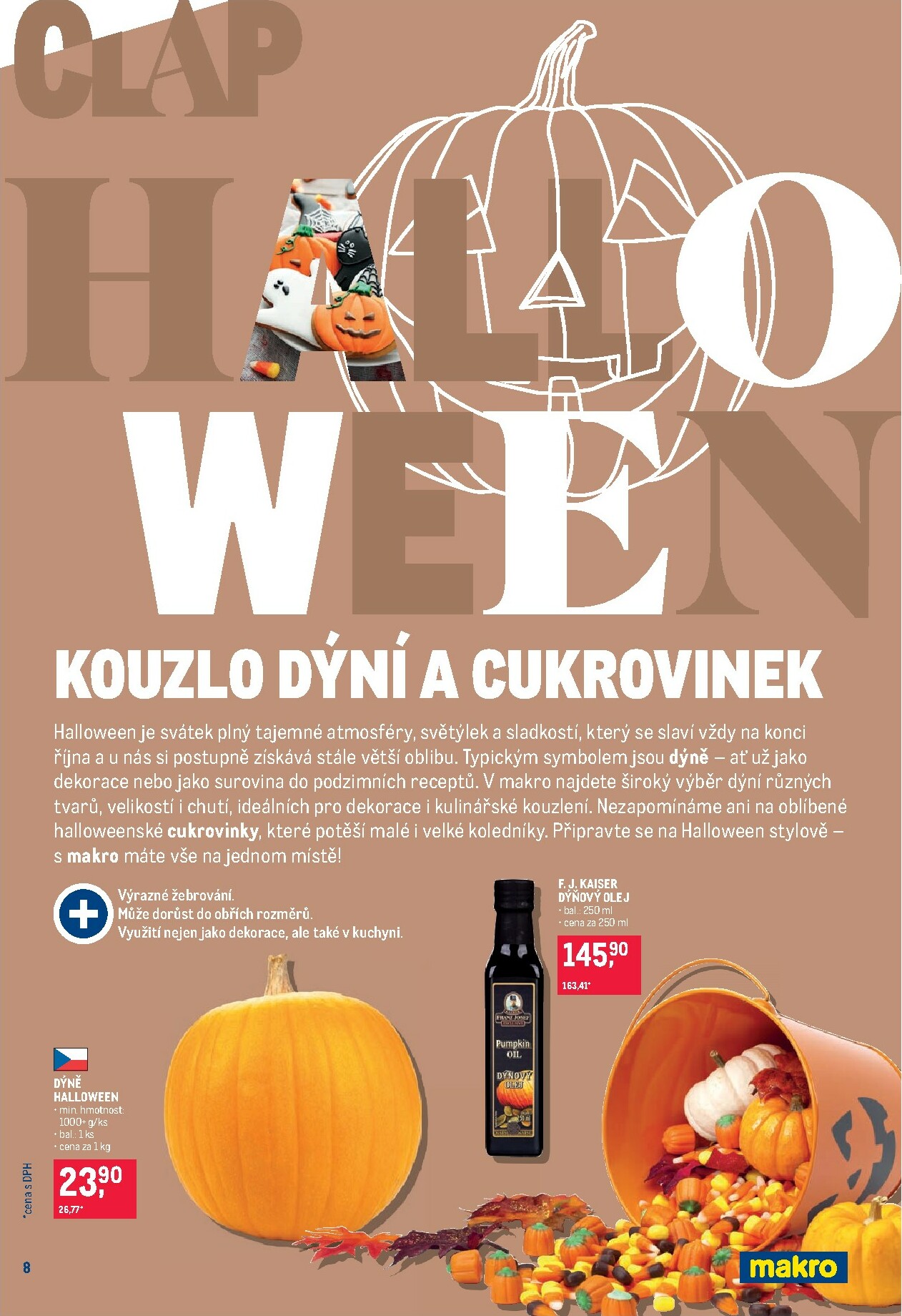 makro - Aktuální leták Makro - Pro milovníky jídla od 22.10. do 04.11. - page: 8