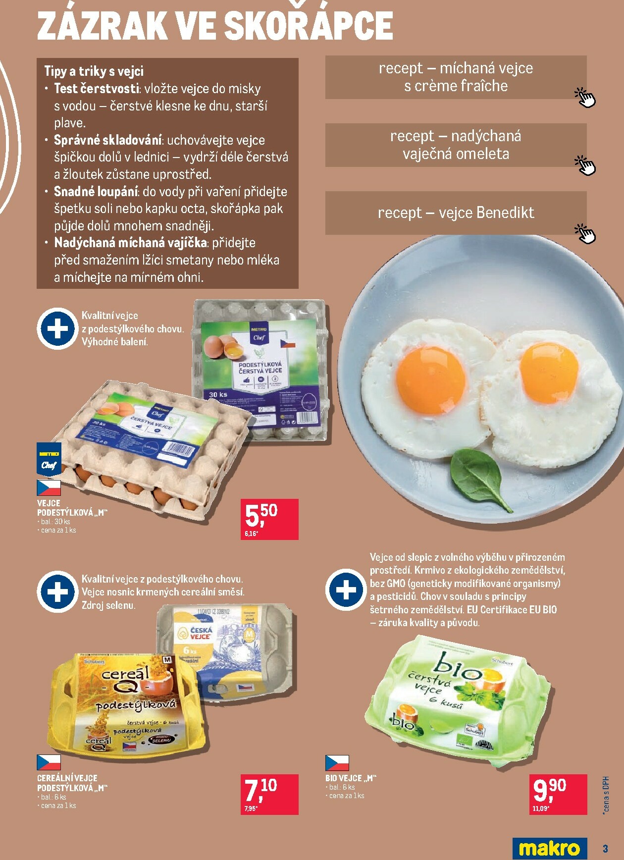 makro - Aktuální leták Makro - Pro milovníky jídla od 22.10. do 04.11. - page: 3