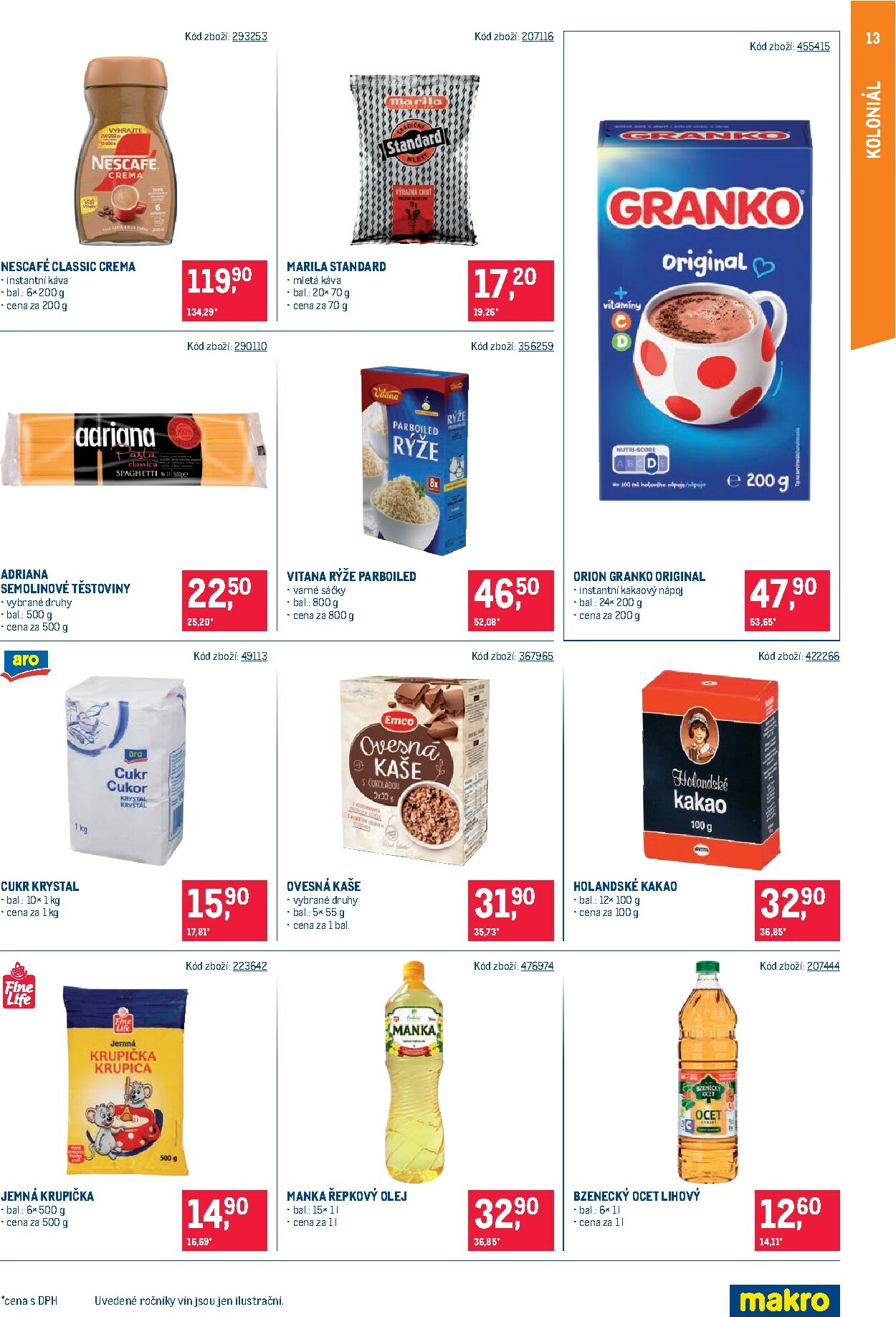 makro - Aktuální leták Makro - Maloobchod od 22.10. do 04.11. - page: 13