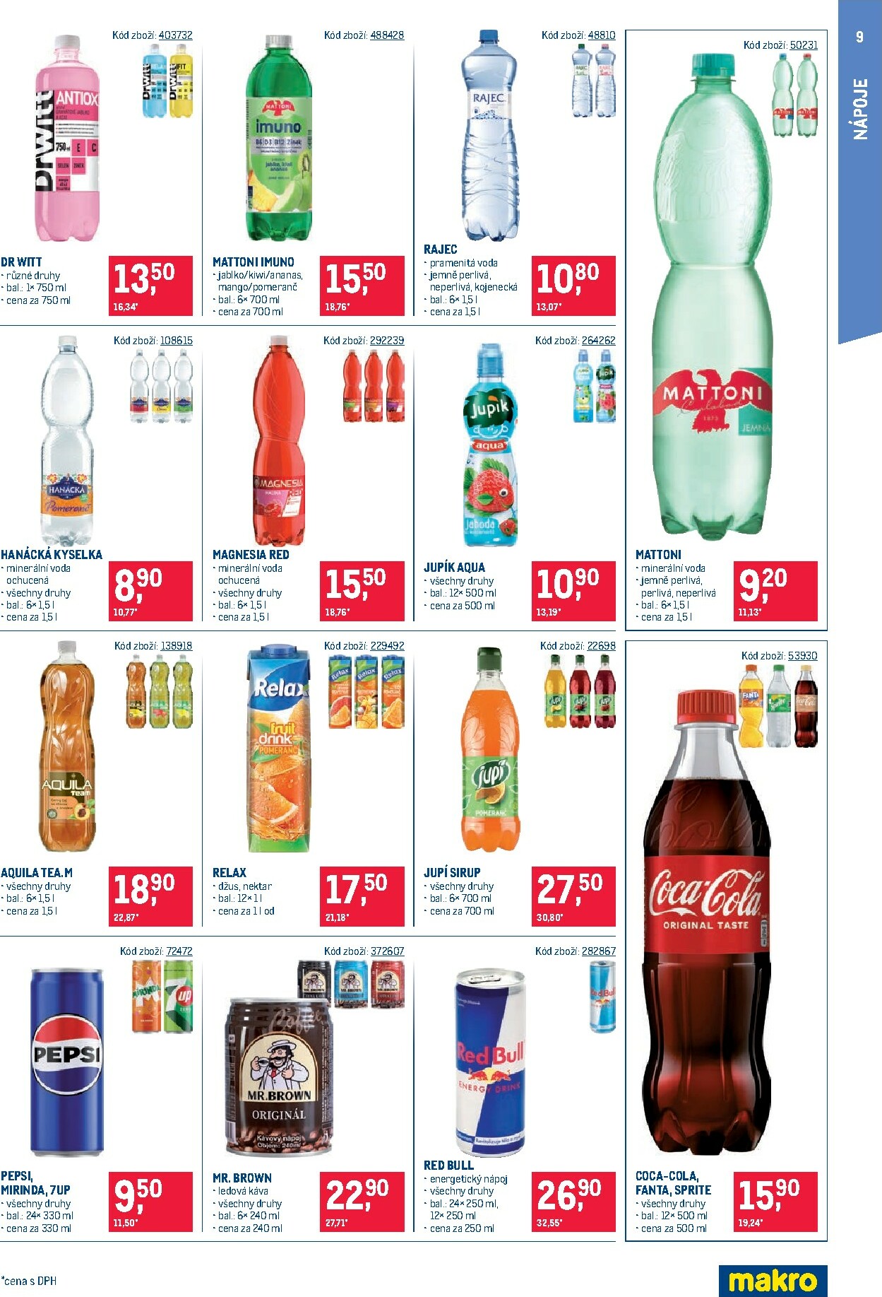 makro - Aktuální leták Makro - Maloobchod od 22.10. do 04.11. - page: 9