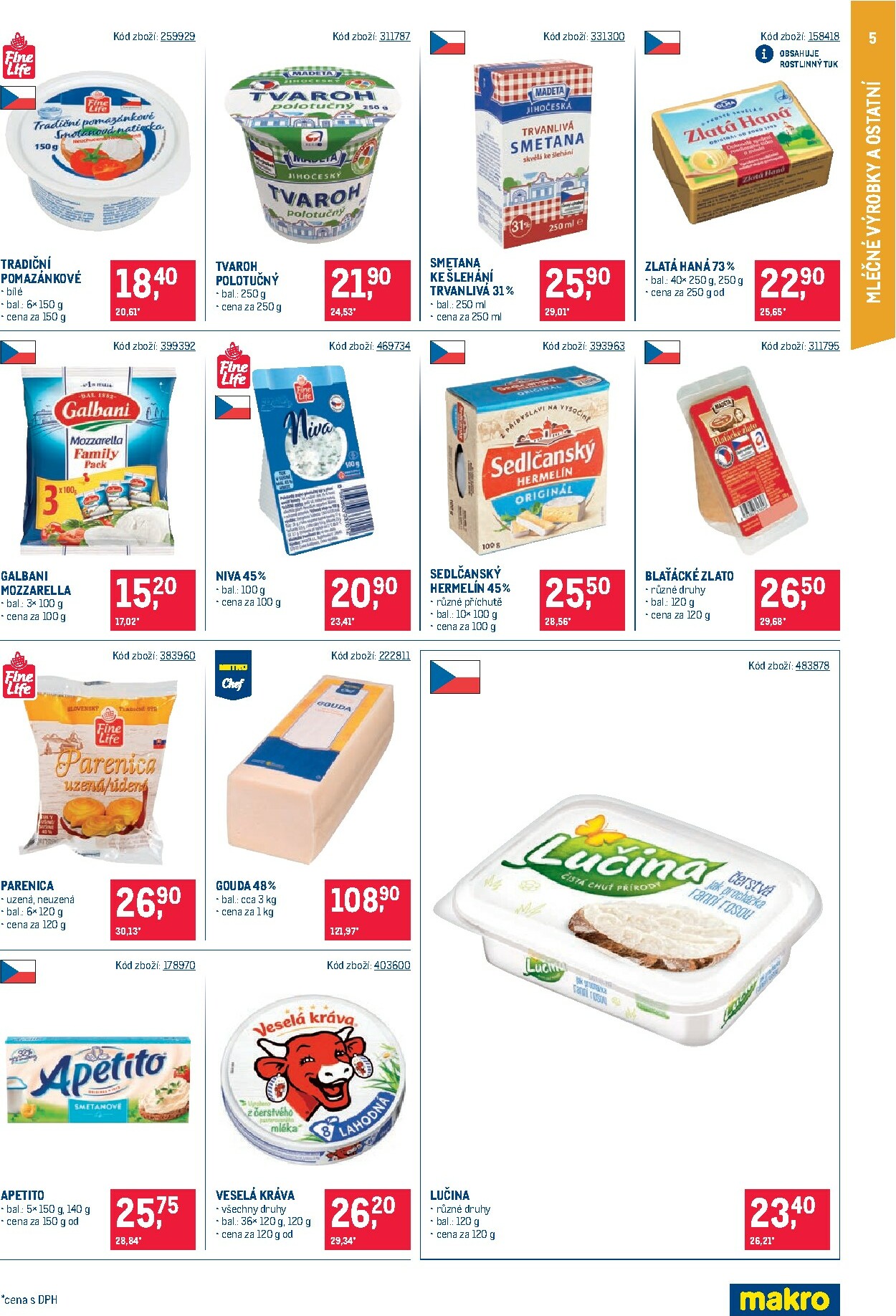 makro - Aktuální leták Makro - Maloobchod od 22.10. do 04.11. - page: 5