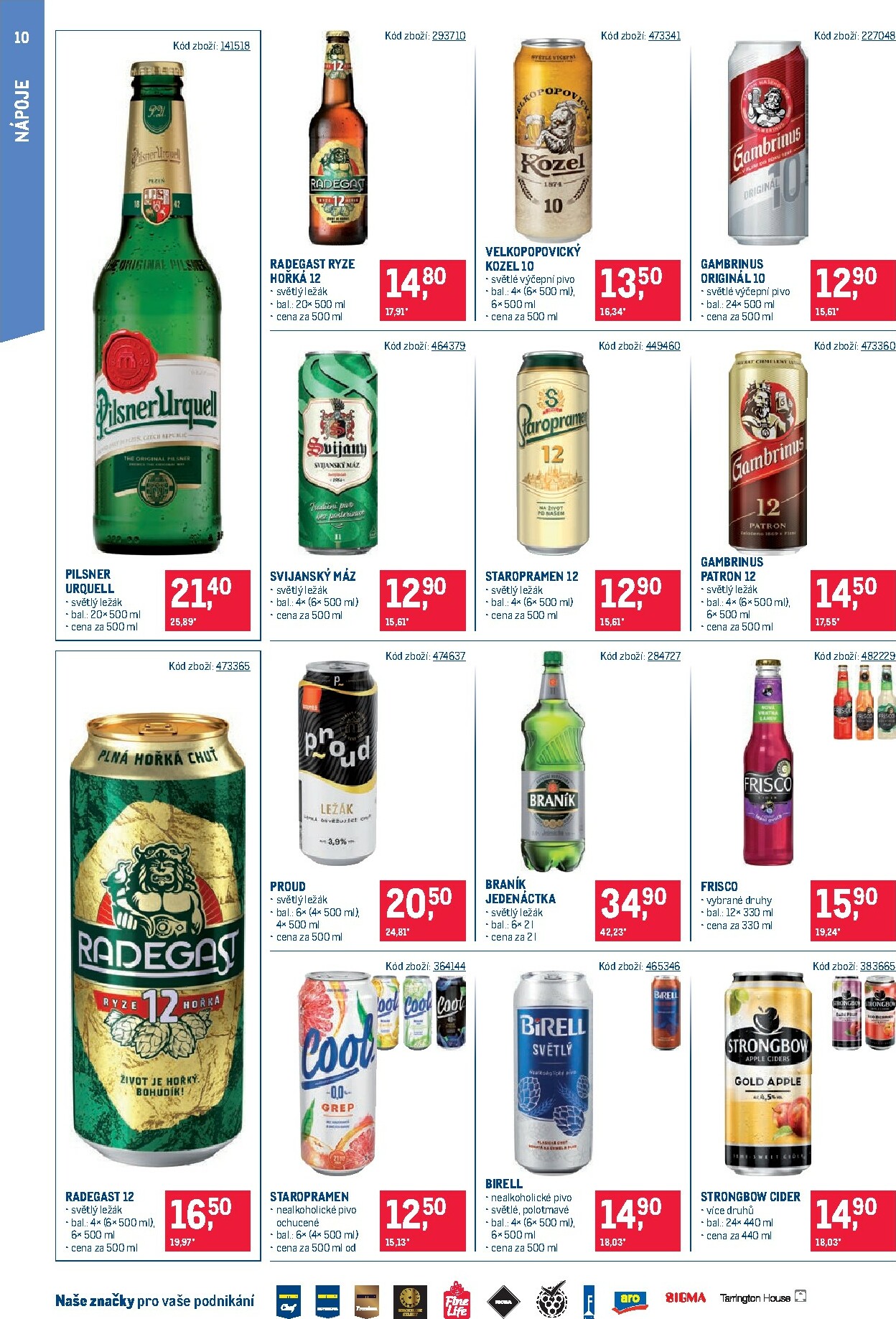 makro - Aktuální leták Makro - Maloobchod od 22.10. do 04.11. - page: 10