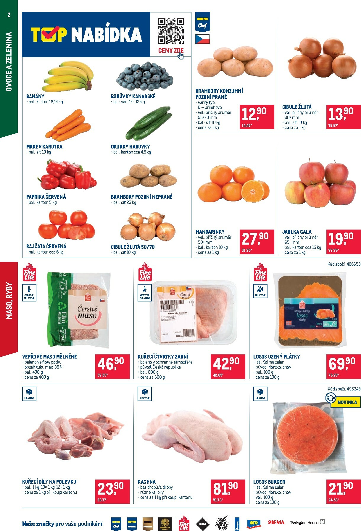 makro - Aktuální leták Makro - Maloobchod od 22.10. do 04.11. - page: 2