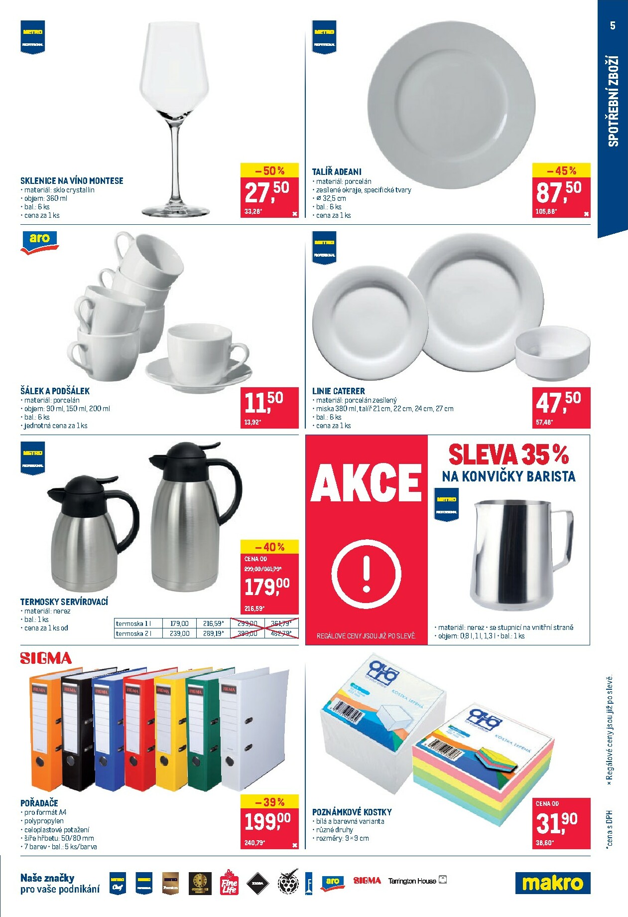 makro - Aktuální leták Makro - Spotřební zboží od 22.10. do 04.11. - page: 5