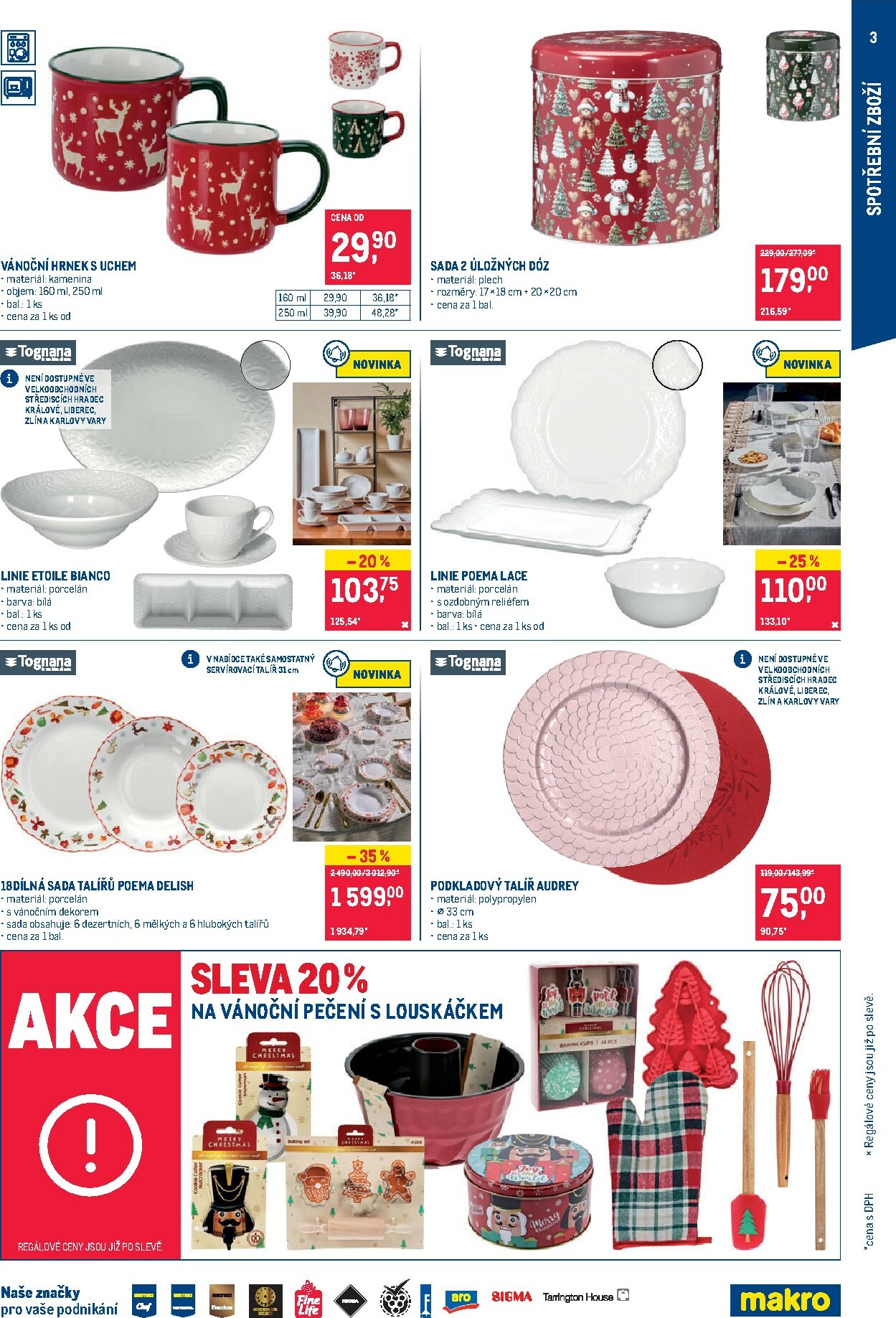 makro - Aktuální leták Makro - Spotřební zboží od 22.10. do 04.11. - page: 3