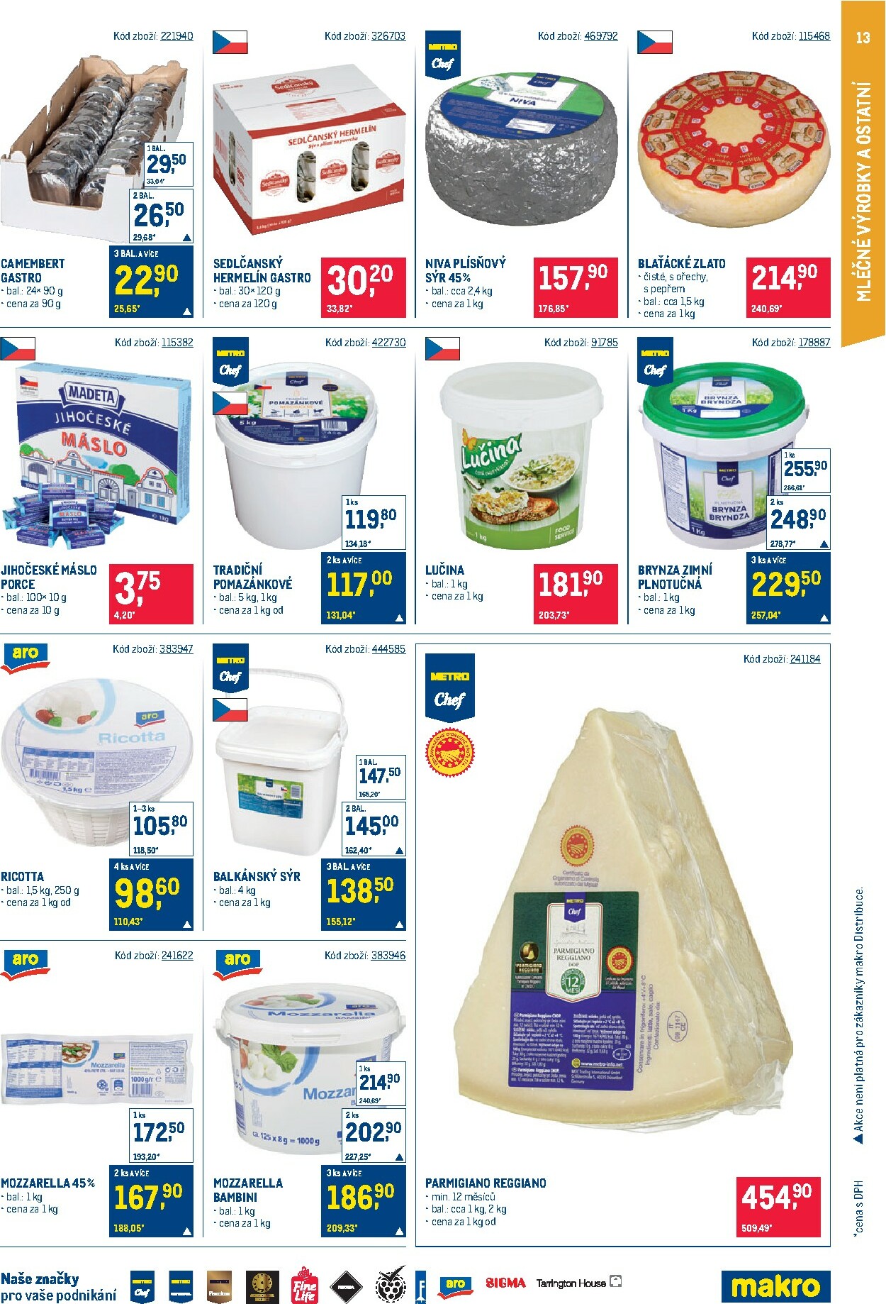 makro - Aktuální leták Makro - Gastronomie od 22.10. do 04.11. - page: 13