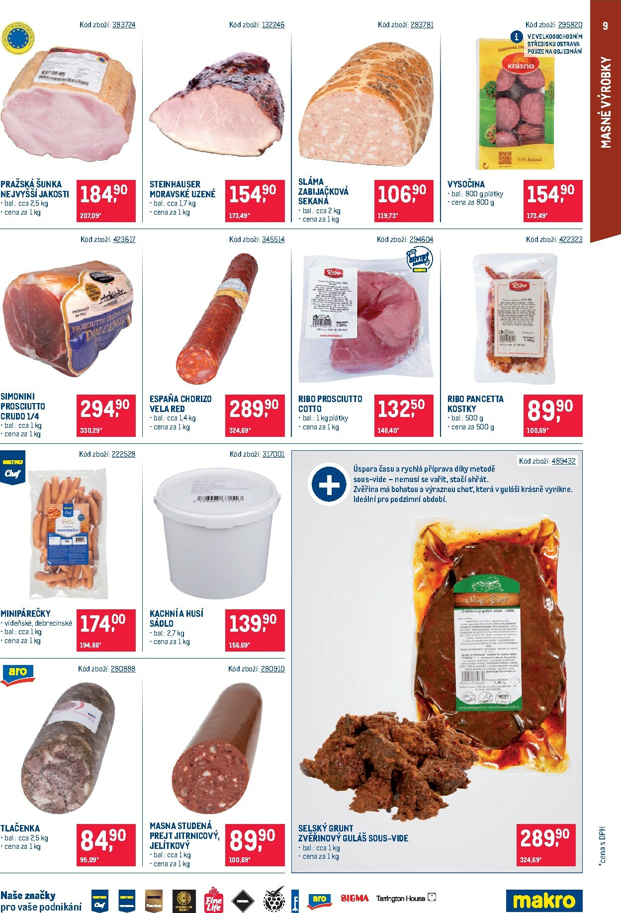 makro - Aktuální leták Makro - Gastronomie od 22.10. do 04.11. - page: 9