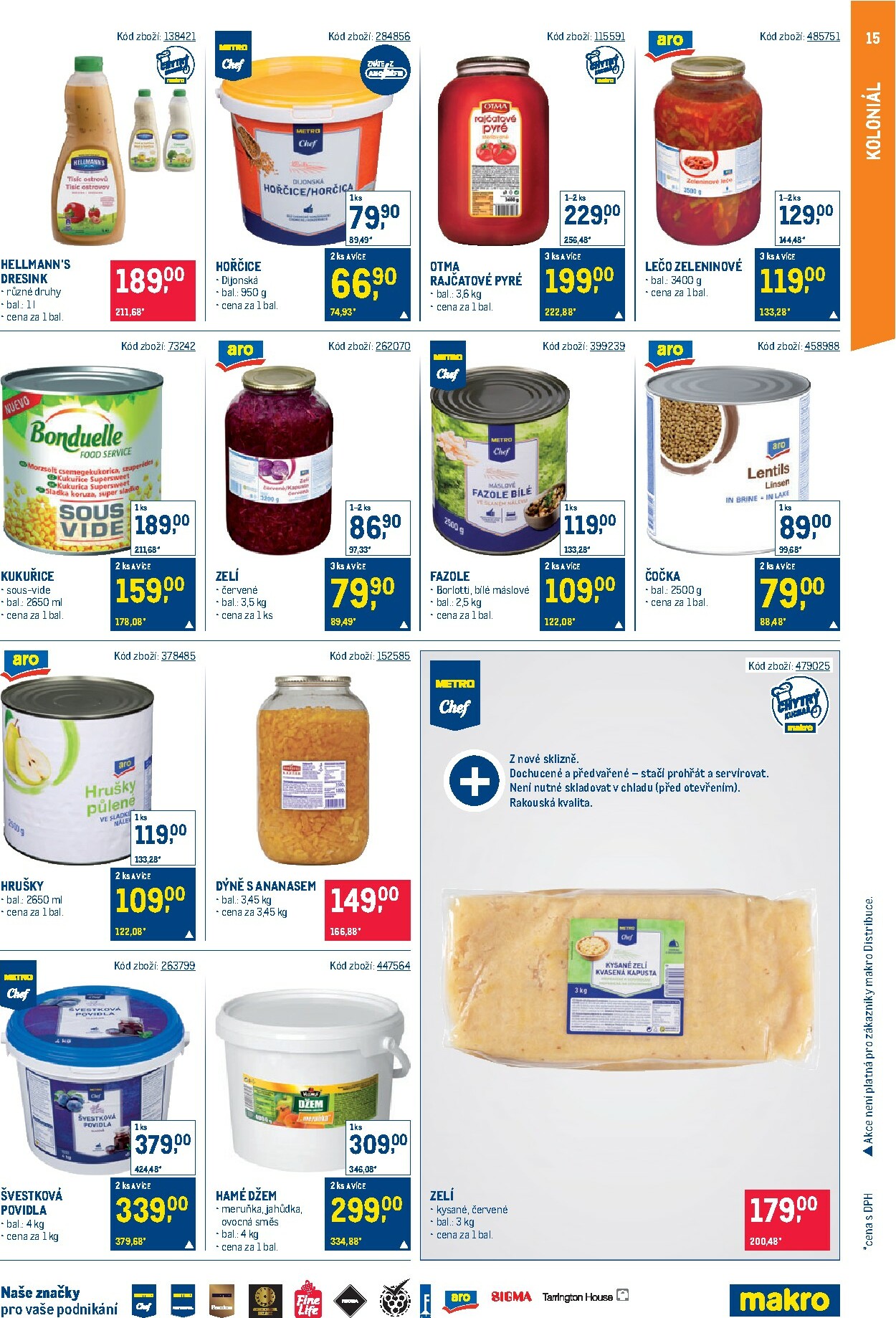 makro - Aktuální leták Makro - Gastronomie od 22.10. do 04.11. - page: 15