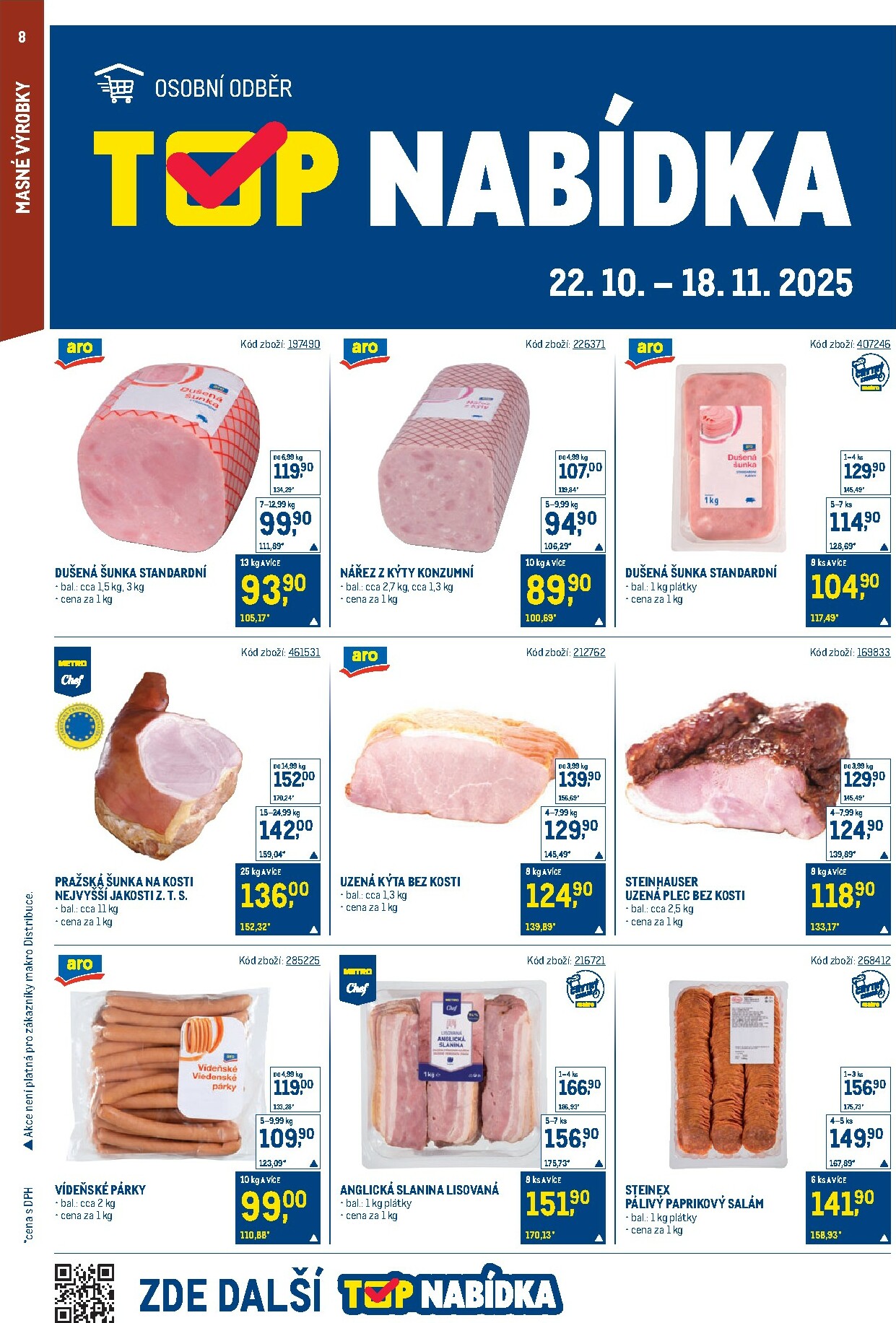 makro - Aktuální leták Makro - Gastronomie od 22.10. do 04.11. - page: 8