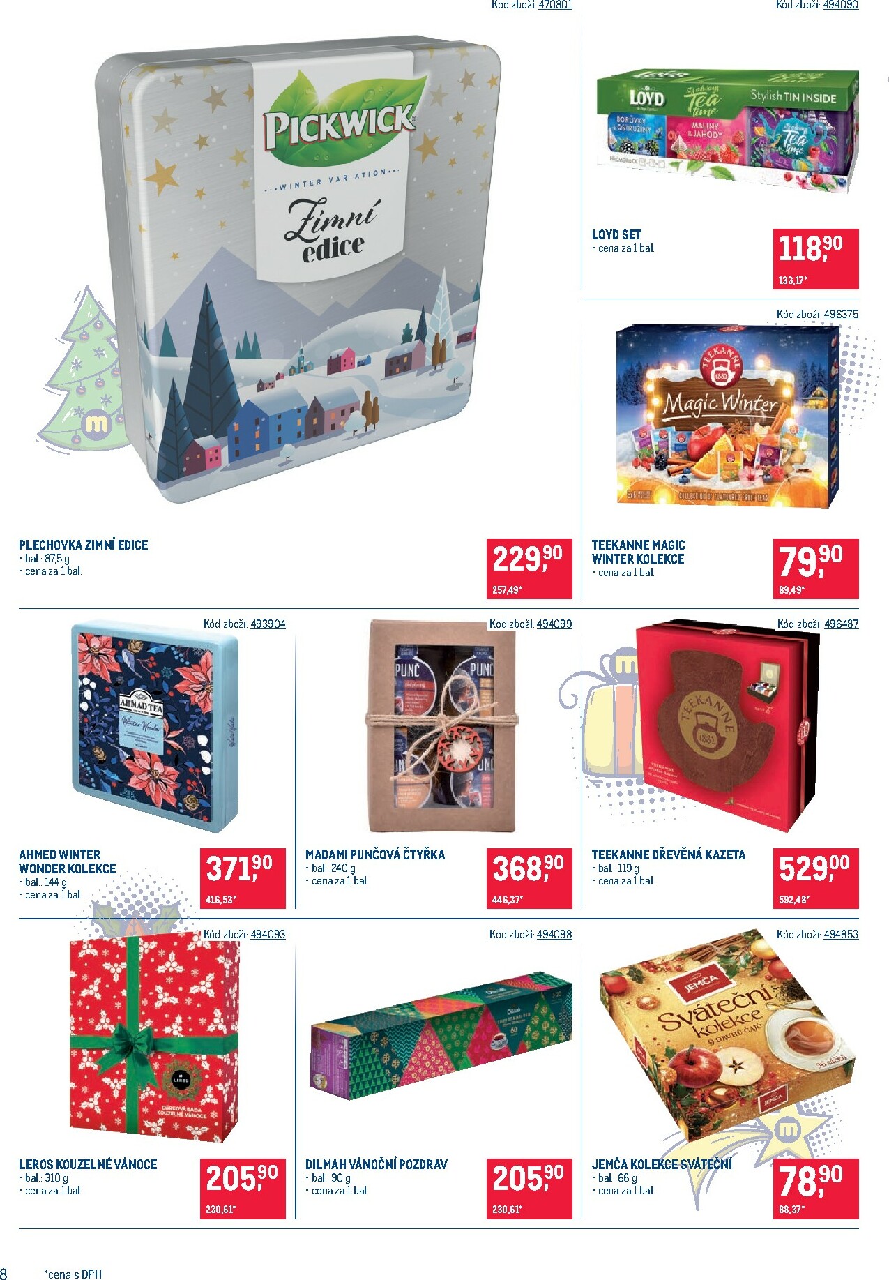 makro - Aktuální leták Makro - Dárkové balíčky od 22.10. do 18.11. - page: 8