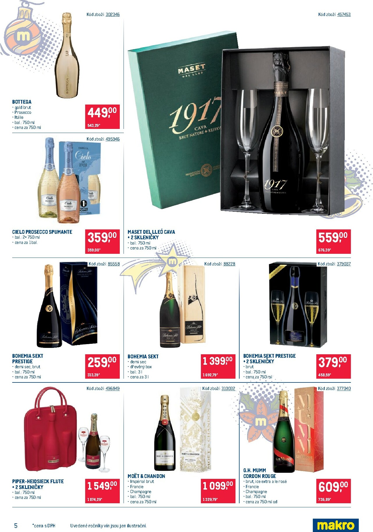 makro - Aktuální leták Makro - Dárkové balíčky od 22.10. do 18.11. - page: 5