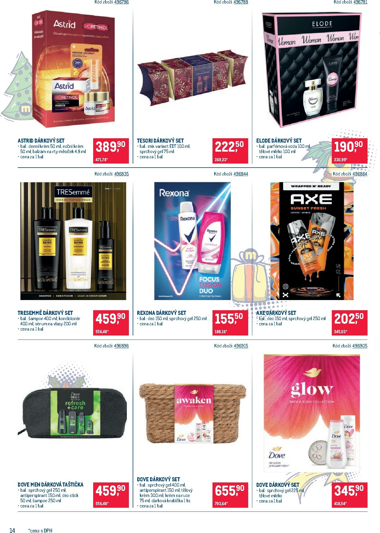 makro - Aktuální leták Makro - Dárkové balíčky od 22.10. do 18.11. - page: 14