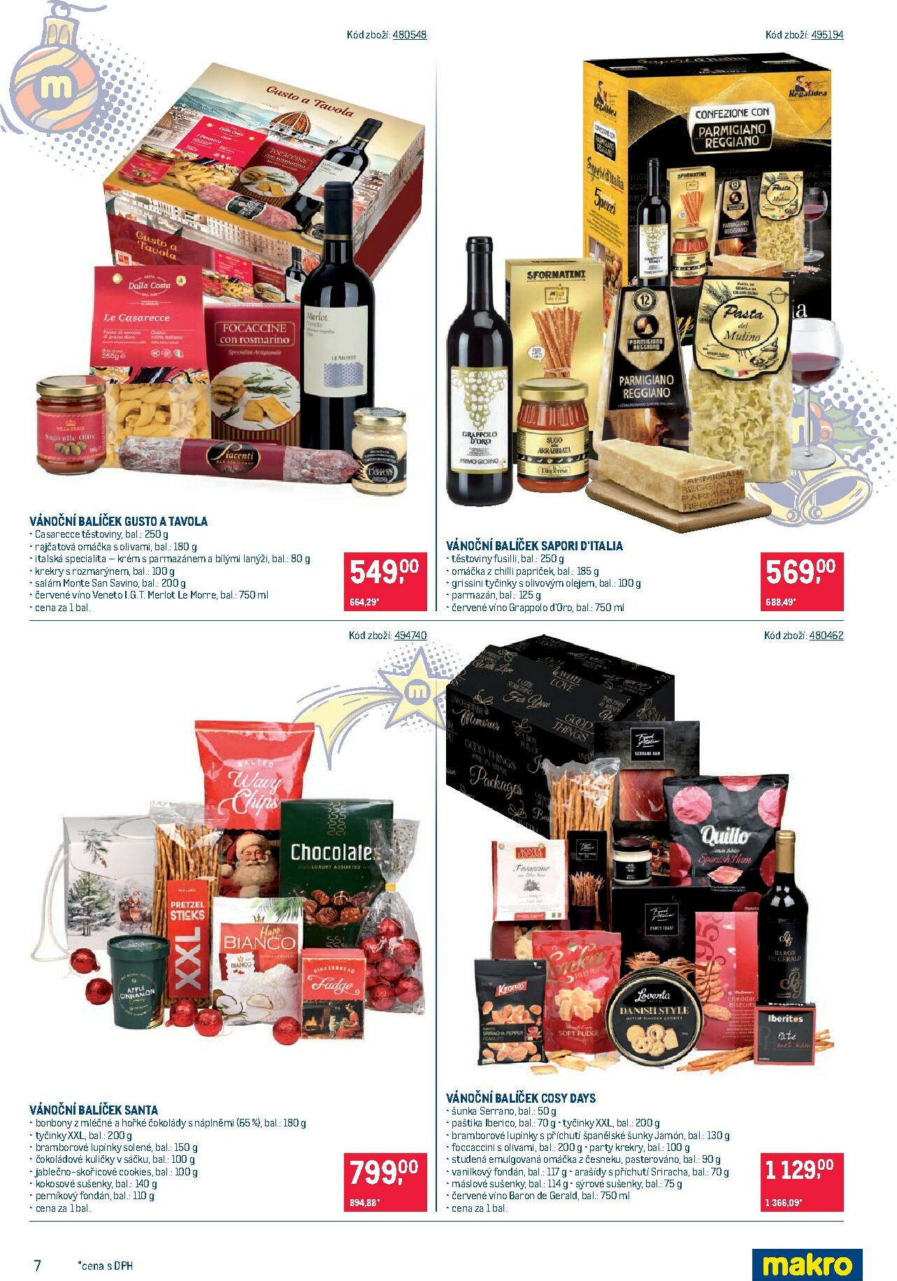 makro - Aktuální leták Makro - Dárkové balíčky od 22.10. do 18.11. - page: 7