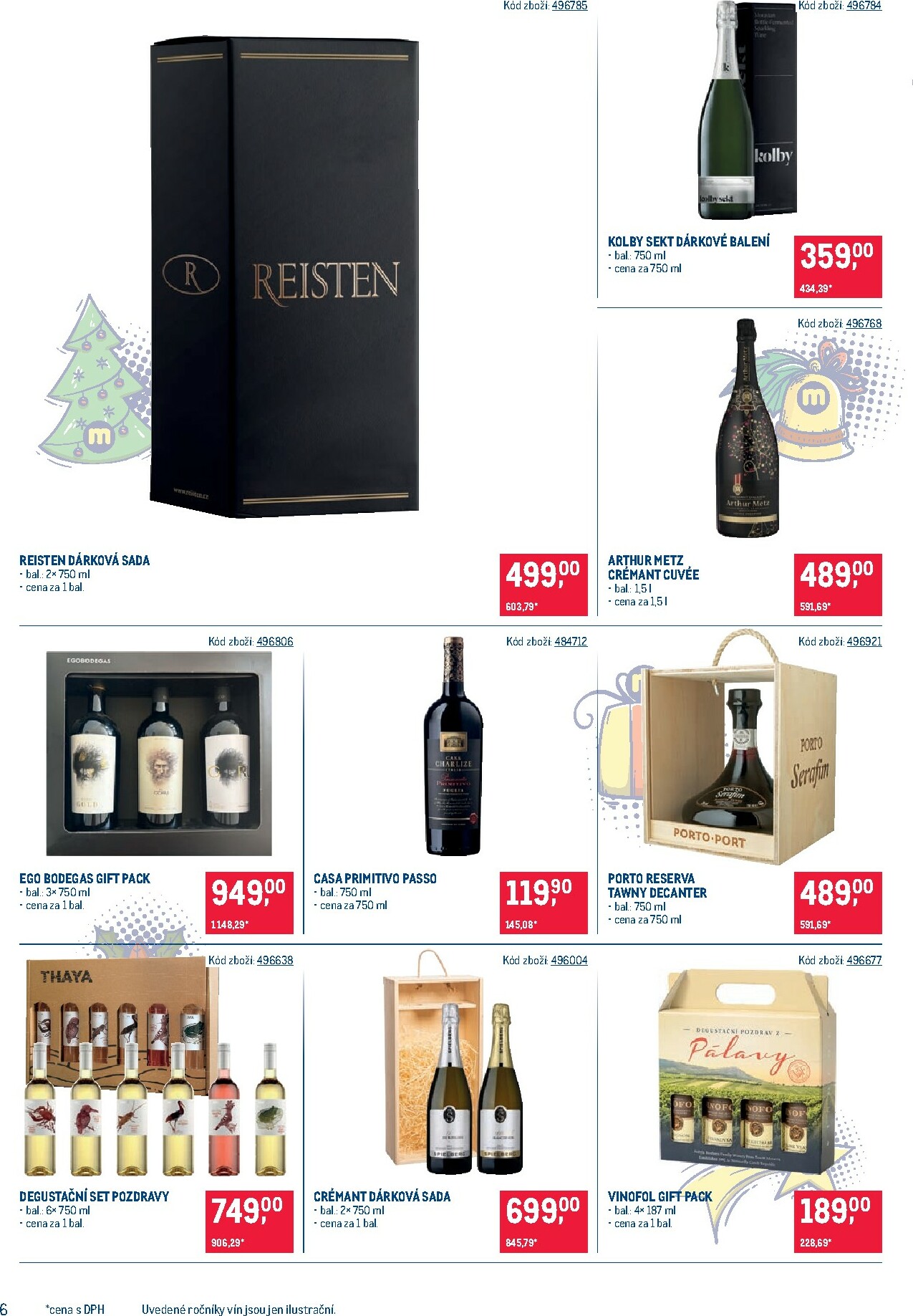 makro - Aktuální leták Makro - Dárkové balíčky od 22.10. do 18.11. - page: 6