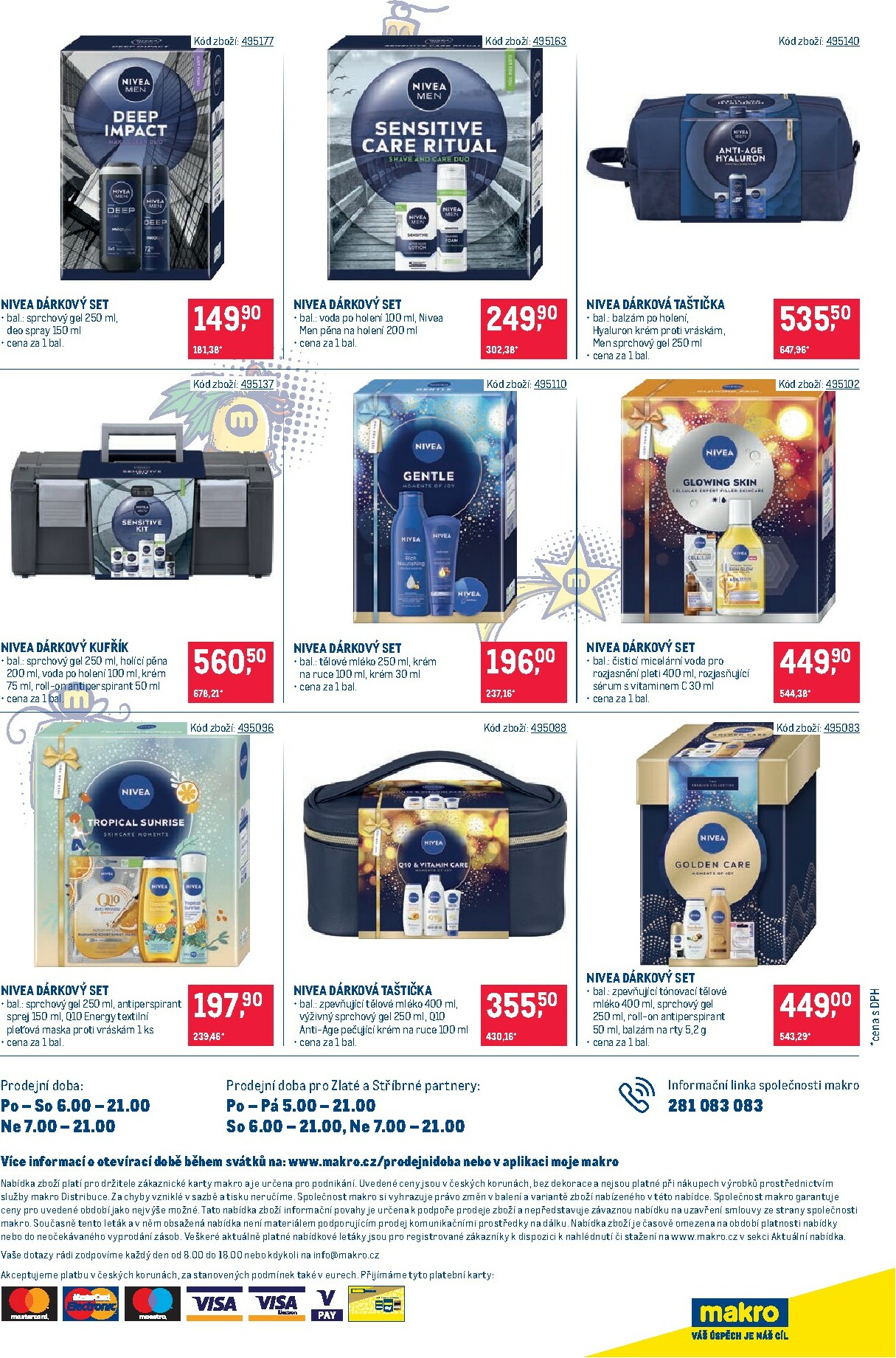 makro - Aktuální leták Makro - Dárkové balíčky od 22.10. do 18.11. - page: 16