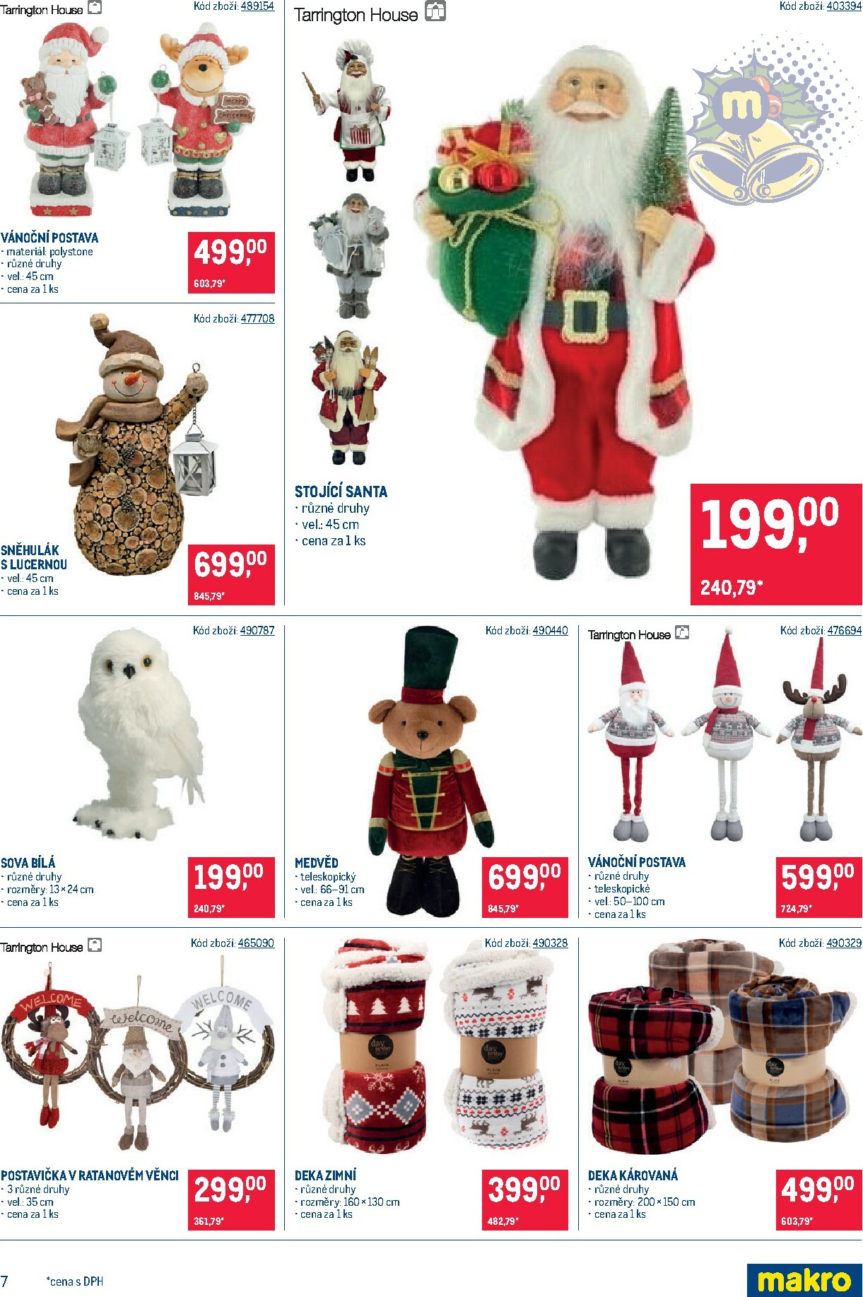 makro - Aktuální leták Makro - Dekorace od 22.10. do 18.11. - page: 7