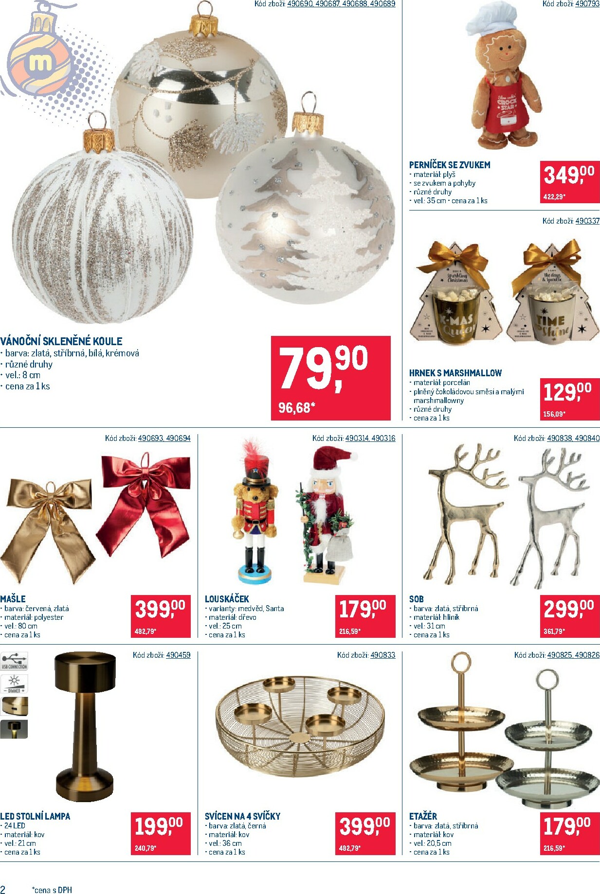 makro - Aktuální leták Makro - Dekorace od 22.10. do 18.11. - page: 2