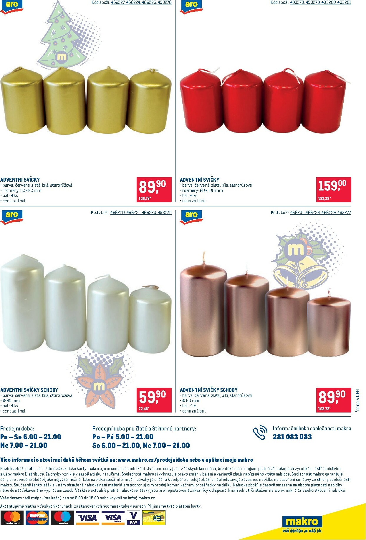 makro - Aktuální leták Makro - Dekorace od 22.10. do 18.11. - page: 16