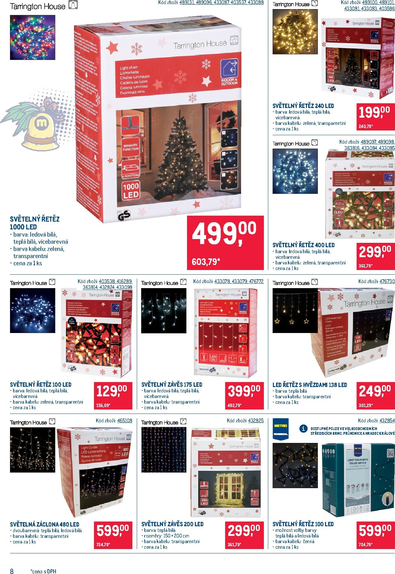 makro - Aktuální leták Makro - Dekorace od 22.10. do 18.11. - page: 8
