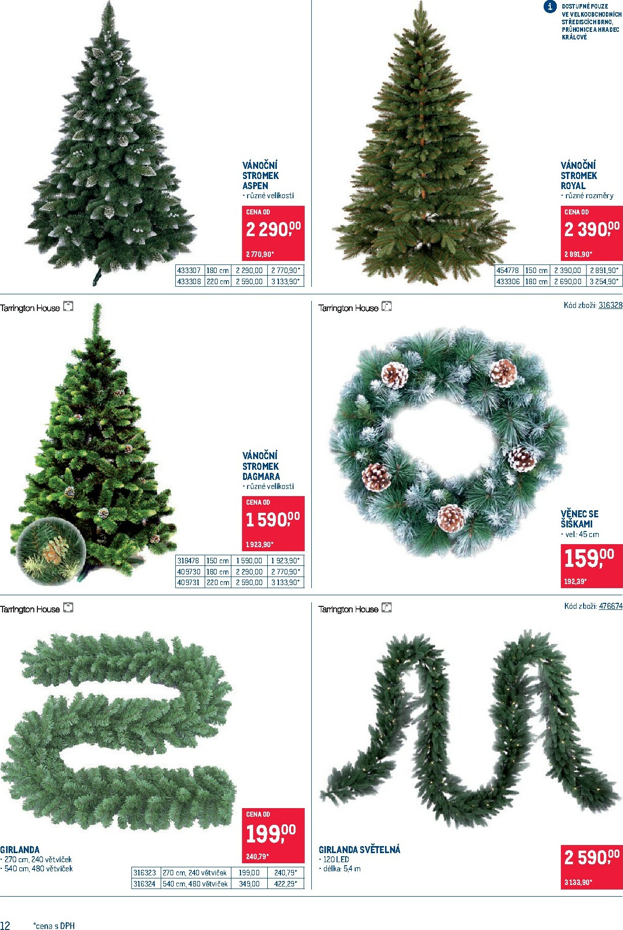 makro - Aktuální leták Makro - Dekorace od 22.10. do 18.11. - page: 12