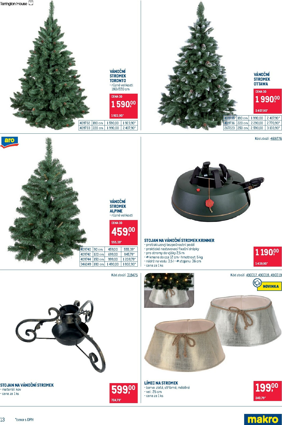 makro - Aktuální leták Makro - Dekorace od 22.10. do 18.11. - page: 13