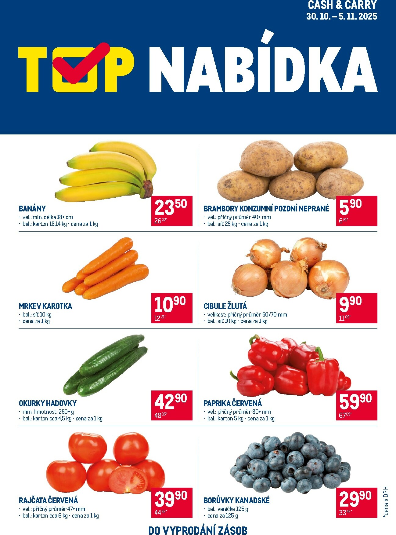 makro - Aktuální leták Makro - TOP ovoce a zelenina od 30.10. do 05.11.