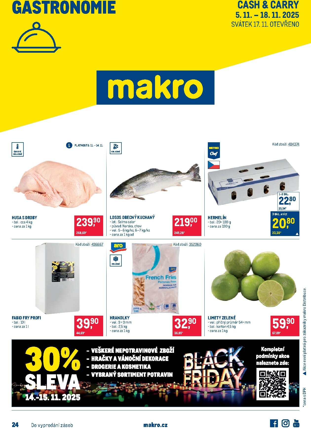 makro - Aktuální leták Makro - Gastronomie od 05.11. do 18.11.