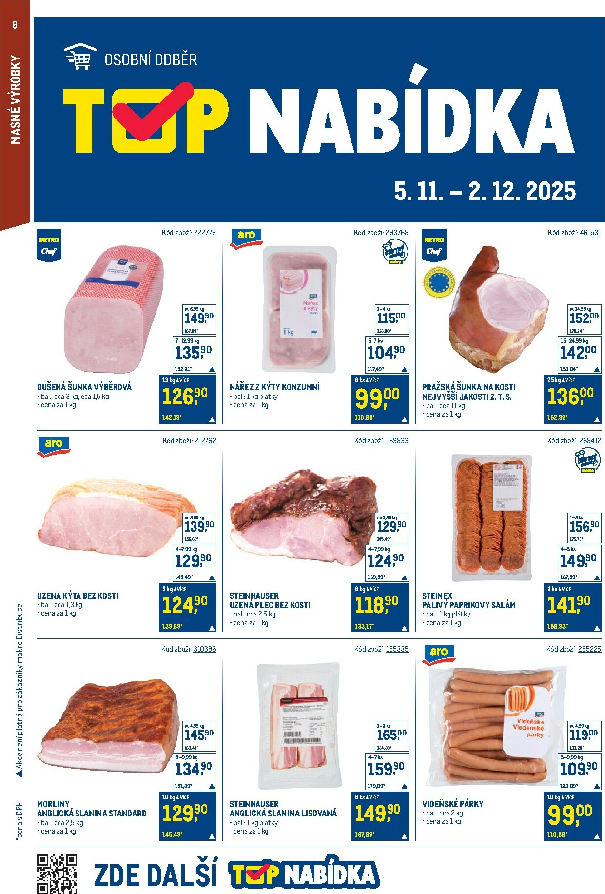 makro - Aktuální leták Makro - Gastronomie od 05.11. do 18.11. - page: 8