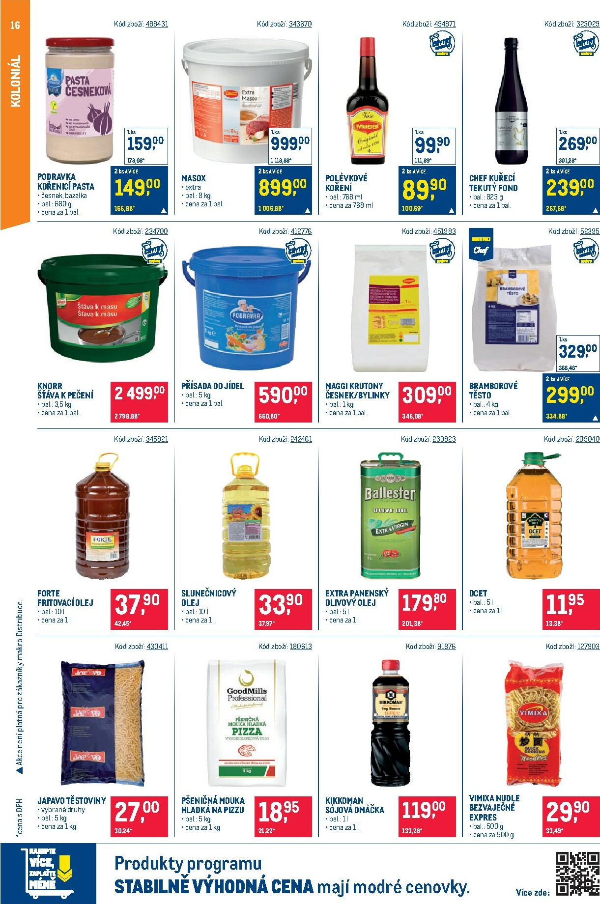 makro - Aktuální leták Makro - Gastronomie od 05.11. do 18.11. - page: 16