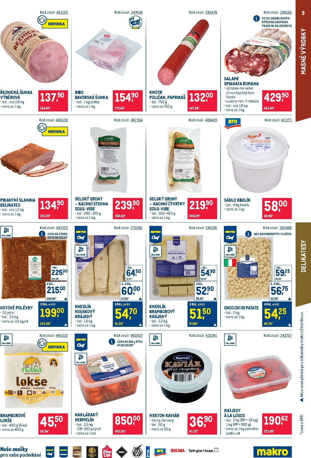 makro - Aktuální leták Makro - Gastronomie od 05.11. do 18.11. - page: 9