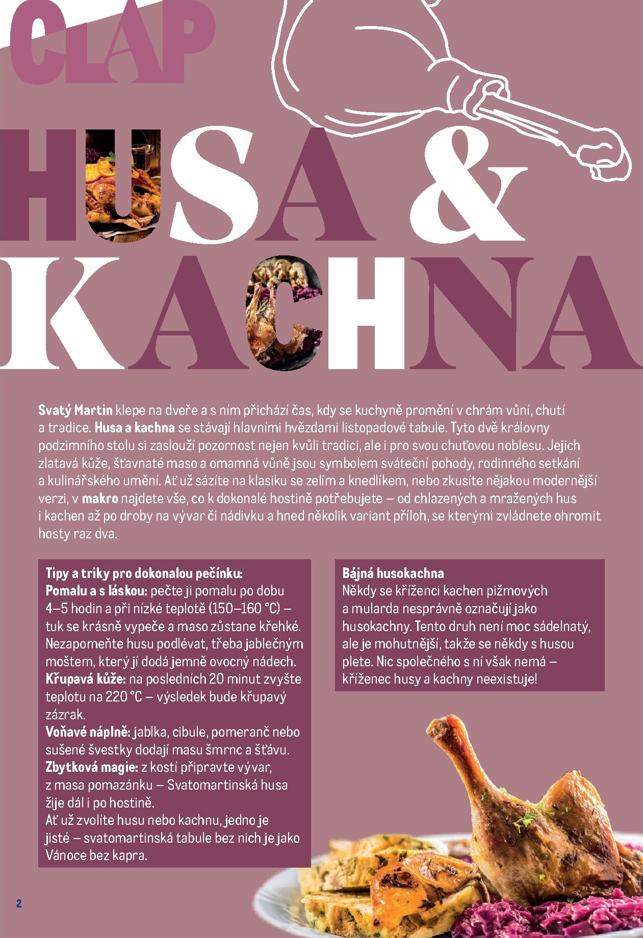 makro - Aktuální leták Makro - Pro milovníky jídla od 05.11. do 18.11. - page: 2