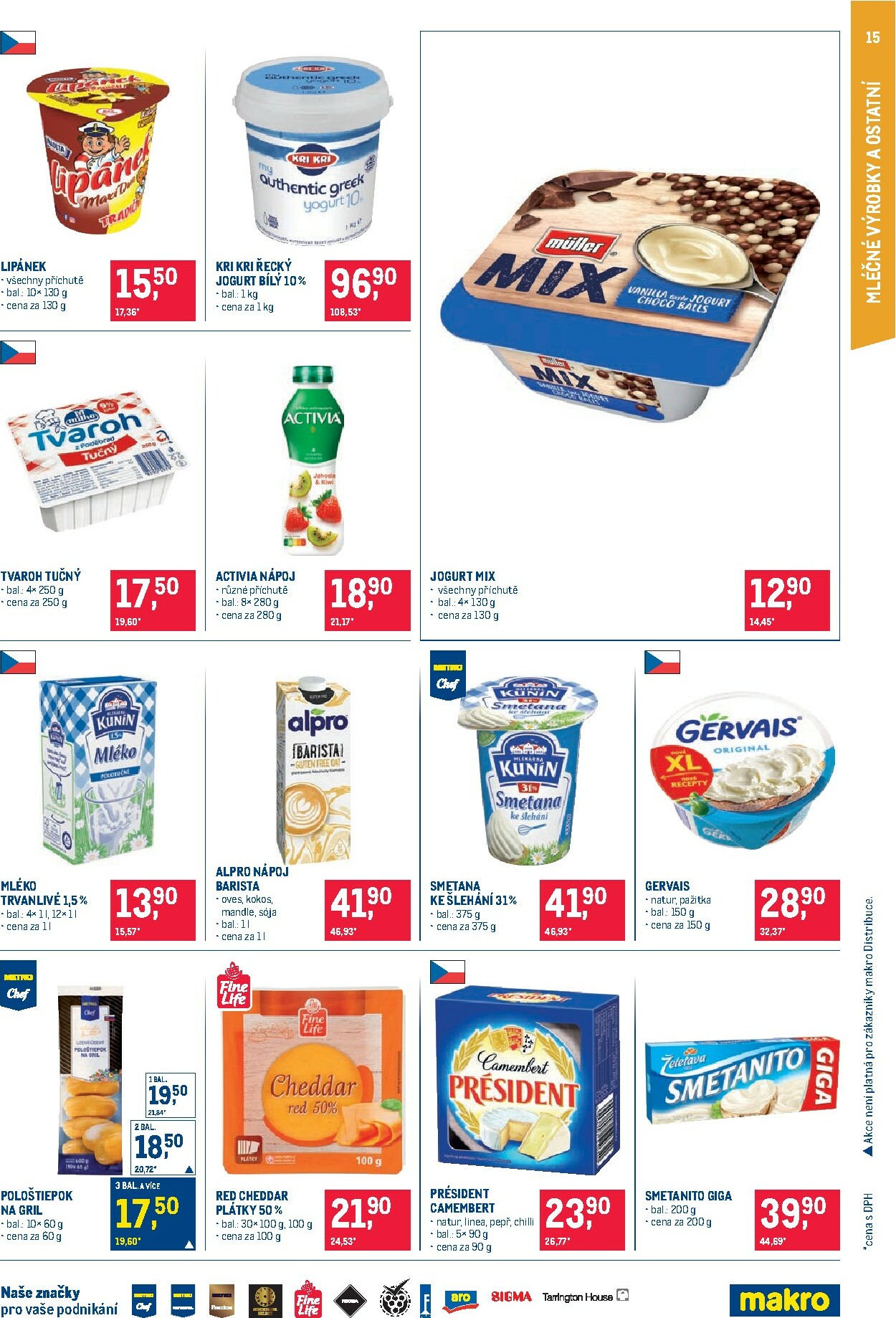 makro - Aktuální leták Makro - Pro milovníky jídla od 05.11. do 18.11. - page: 15