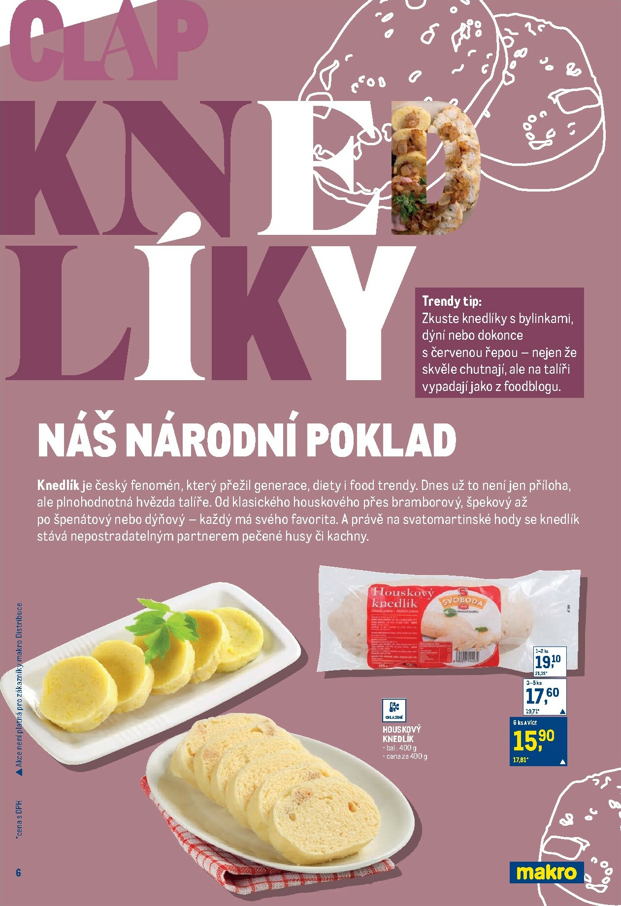 makro - Aktuální leták Makro - Pro milovníky jídla od 05.11. do 18.11. - page: 6