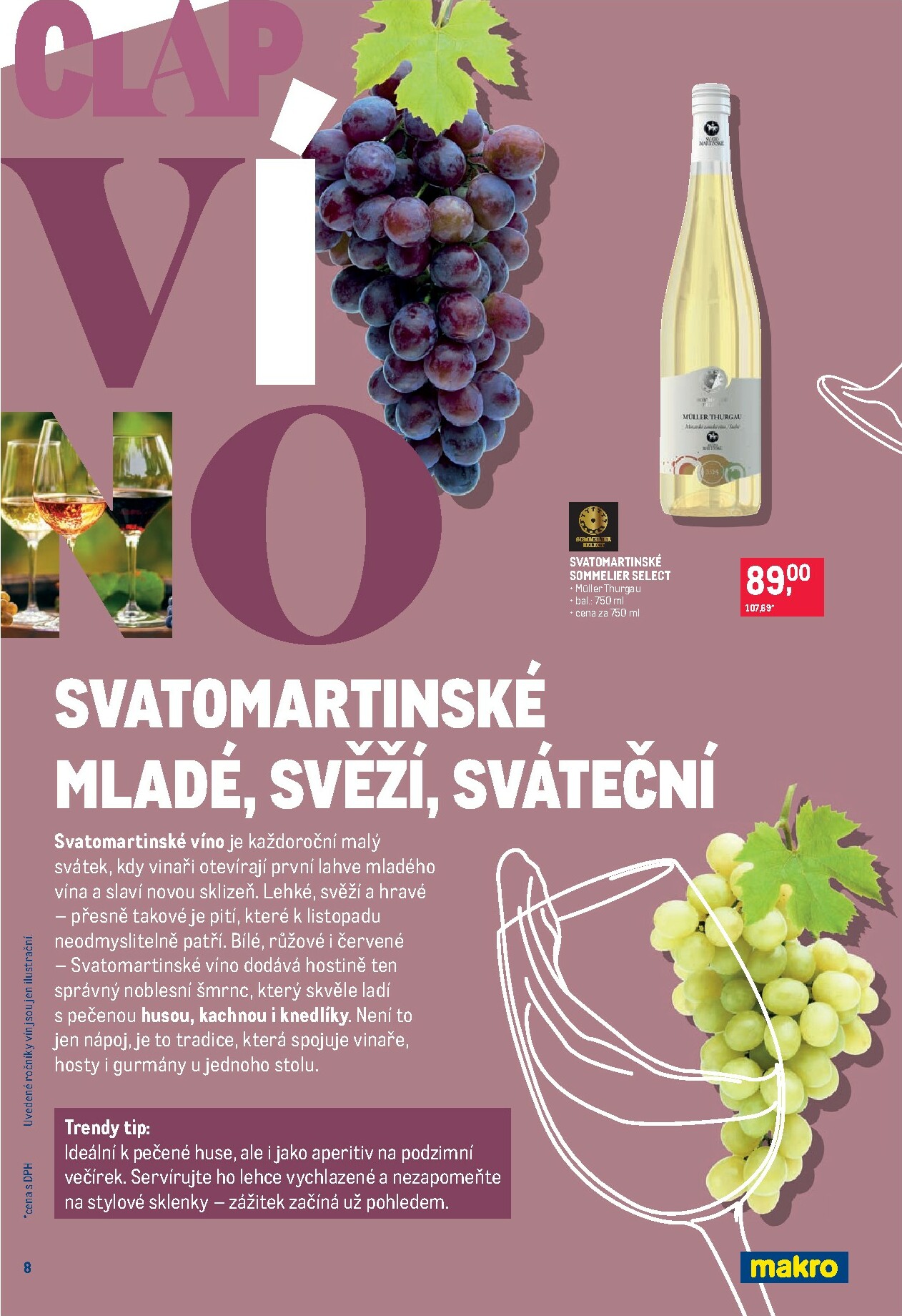 makro - Aktuální leták Makro - Pro milovníky jídla od 05.11. do 18.11. - page: 8
