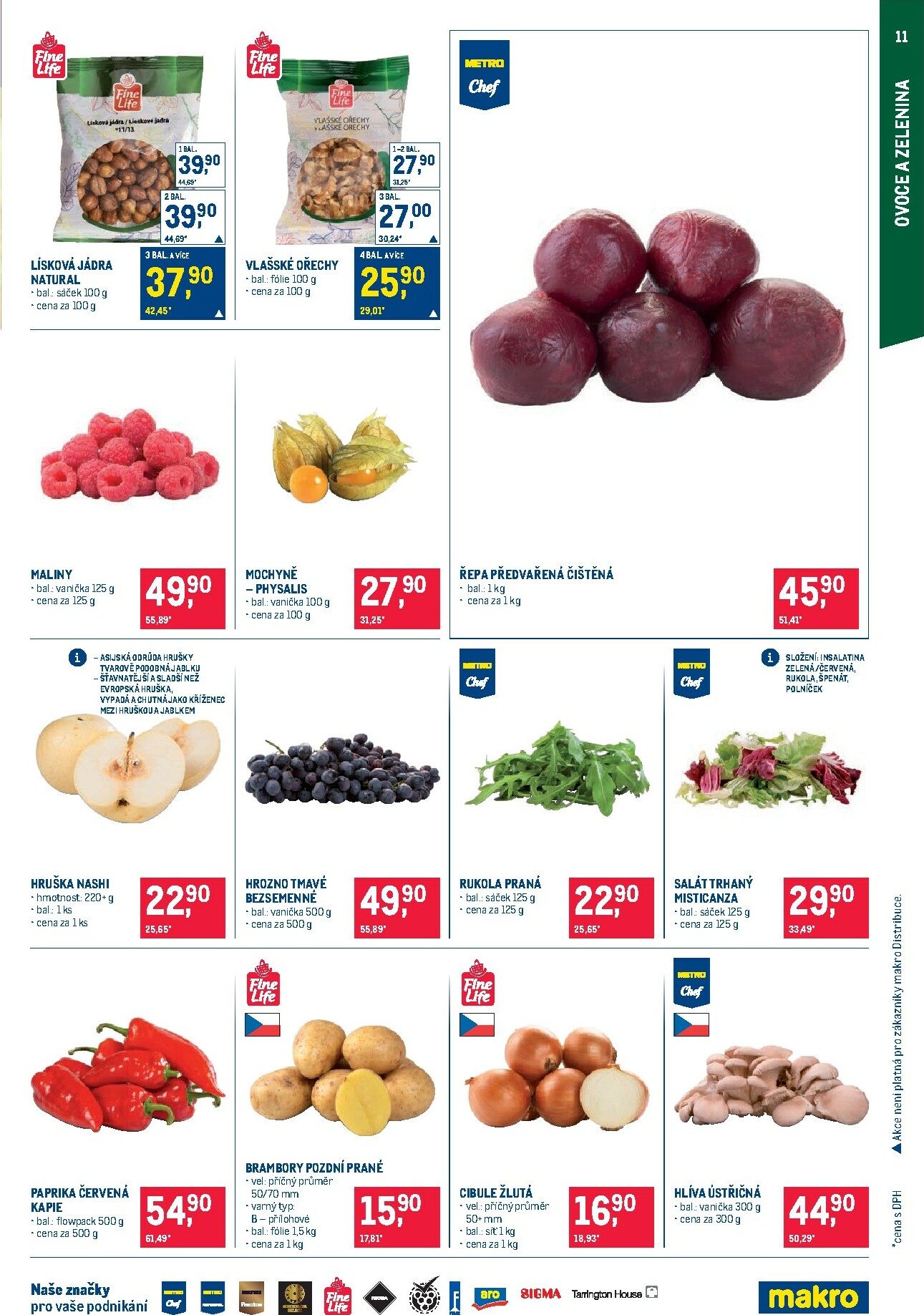 makro - Aktuální leták Makro - Pro milovníky jídla od 05.11. do 18.11. - page: 11