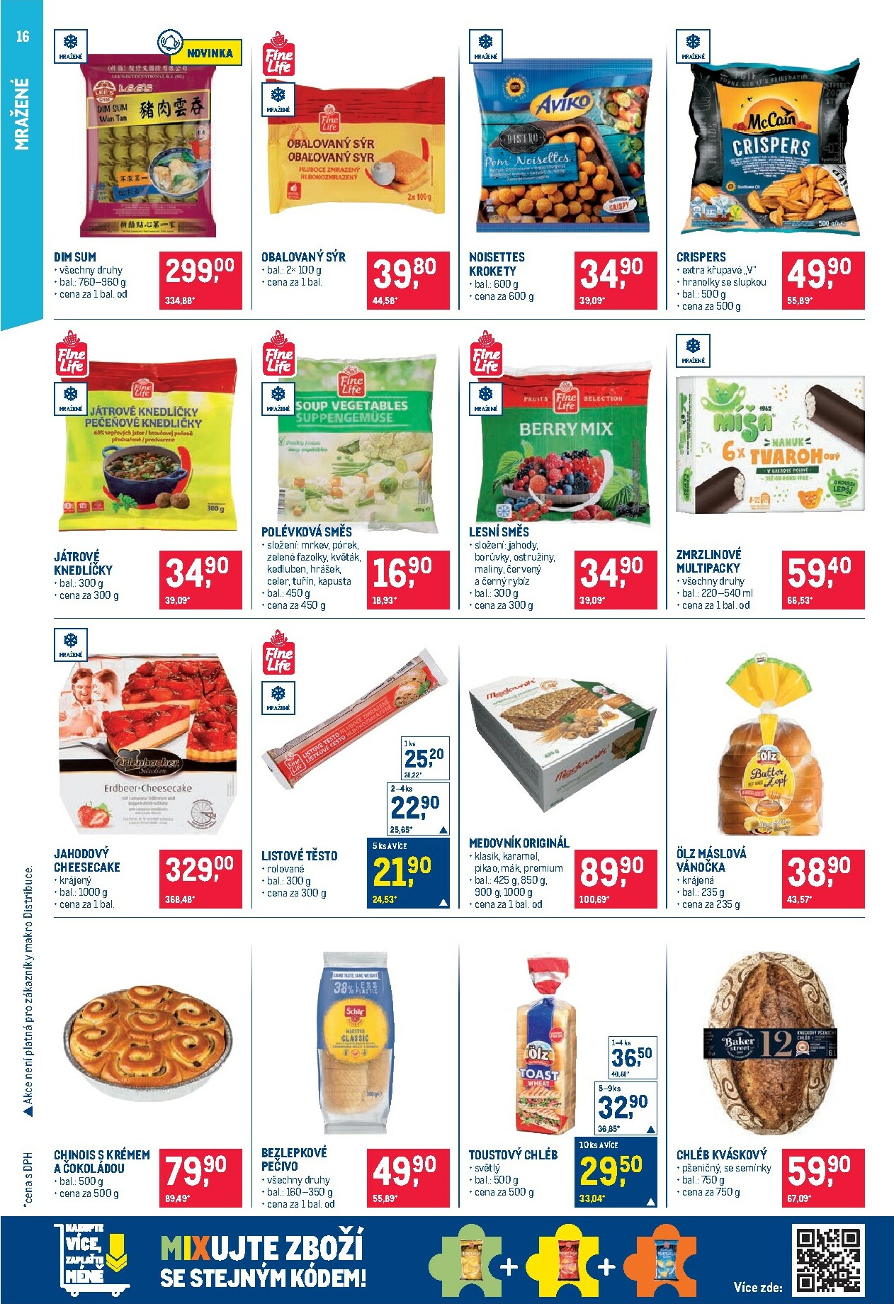 makro - Aktuální leták Makro - Pro milovníky jídla od 05.11. do 18.11. - page: 16