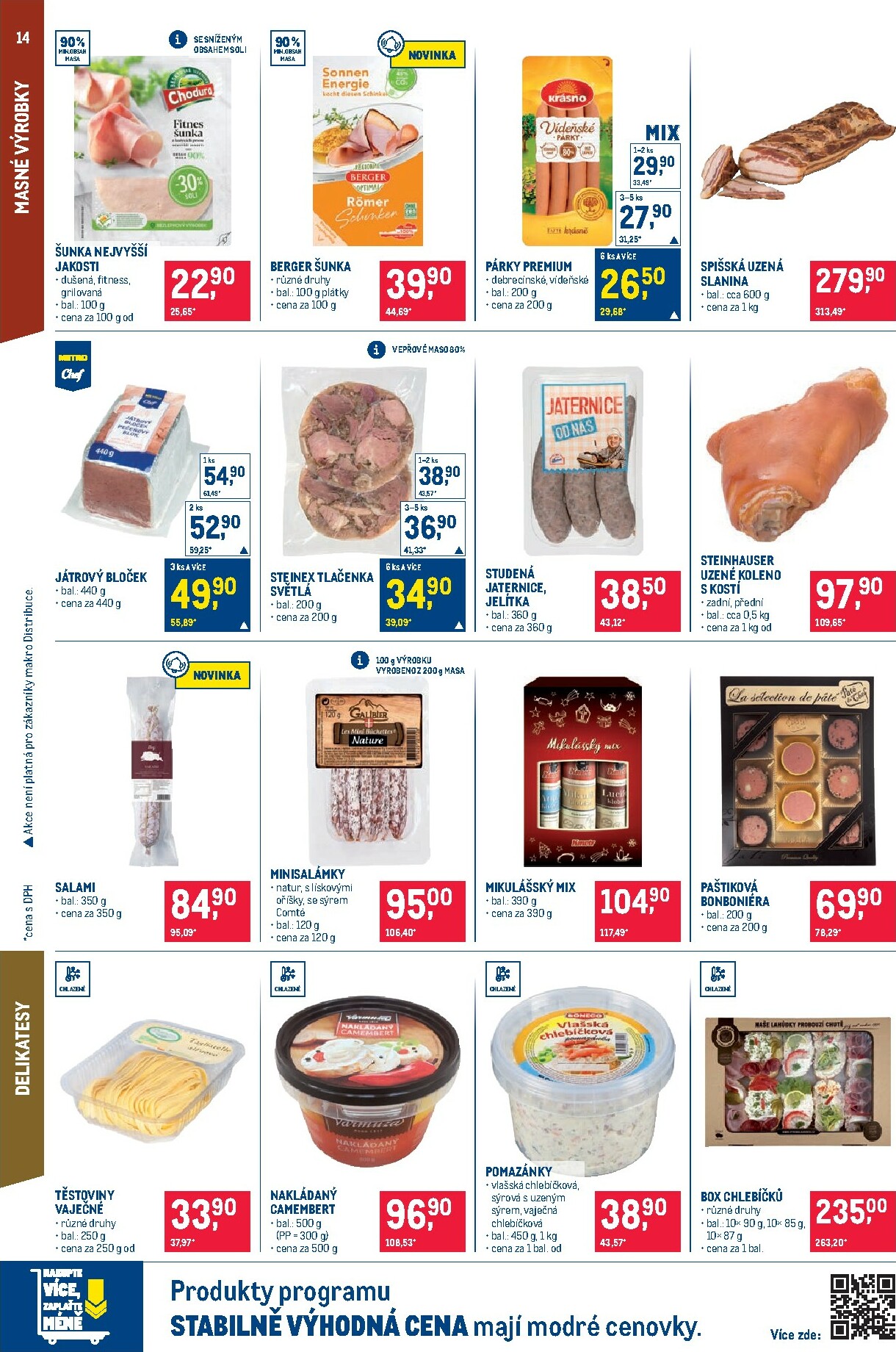 makro - Aktuální leták Makro - Pro milovníky jídla od 05.11. do 18.11. - page: 14