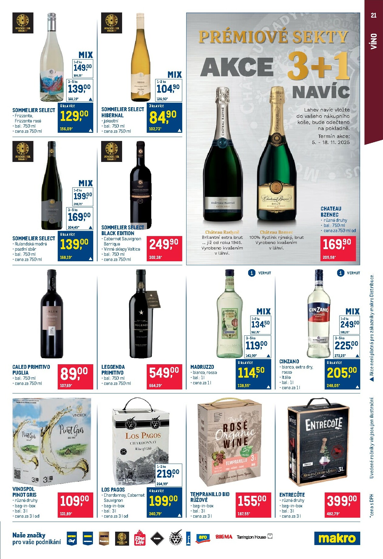 makro - Aktuální leták Makro - Pro milovníky jídla od 05.11. do 18.11. - page: 21
