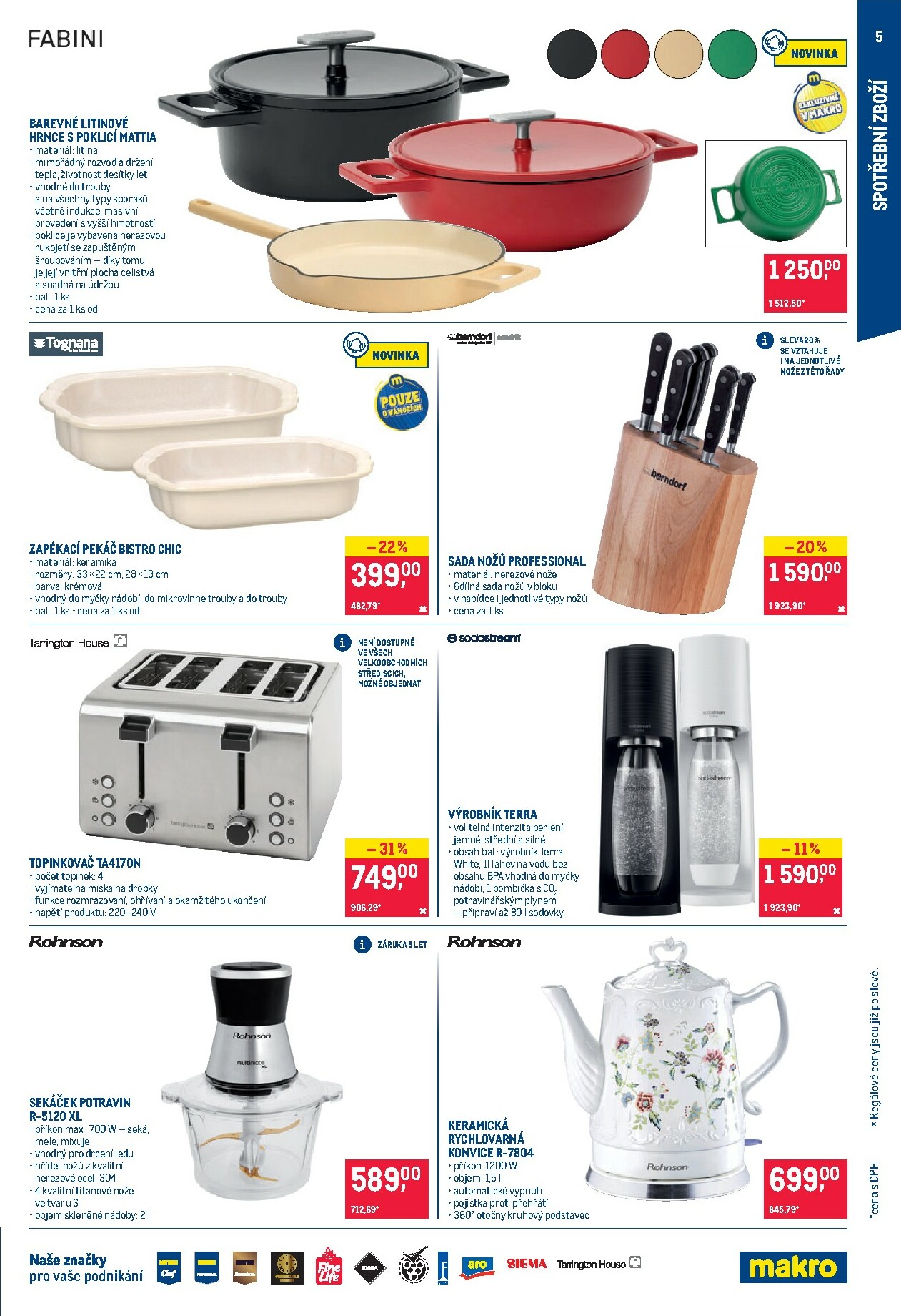 makro - Aktuální leták Makro - Spotřební zboží od 05.11. do 18.11. - page: 5