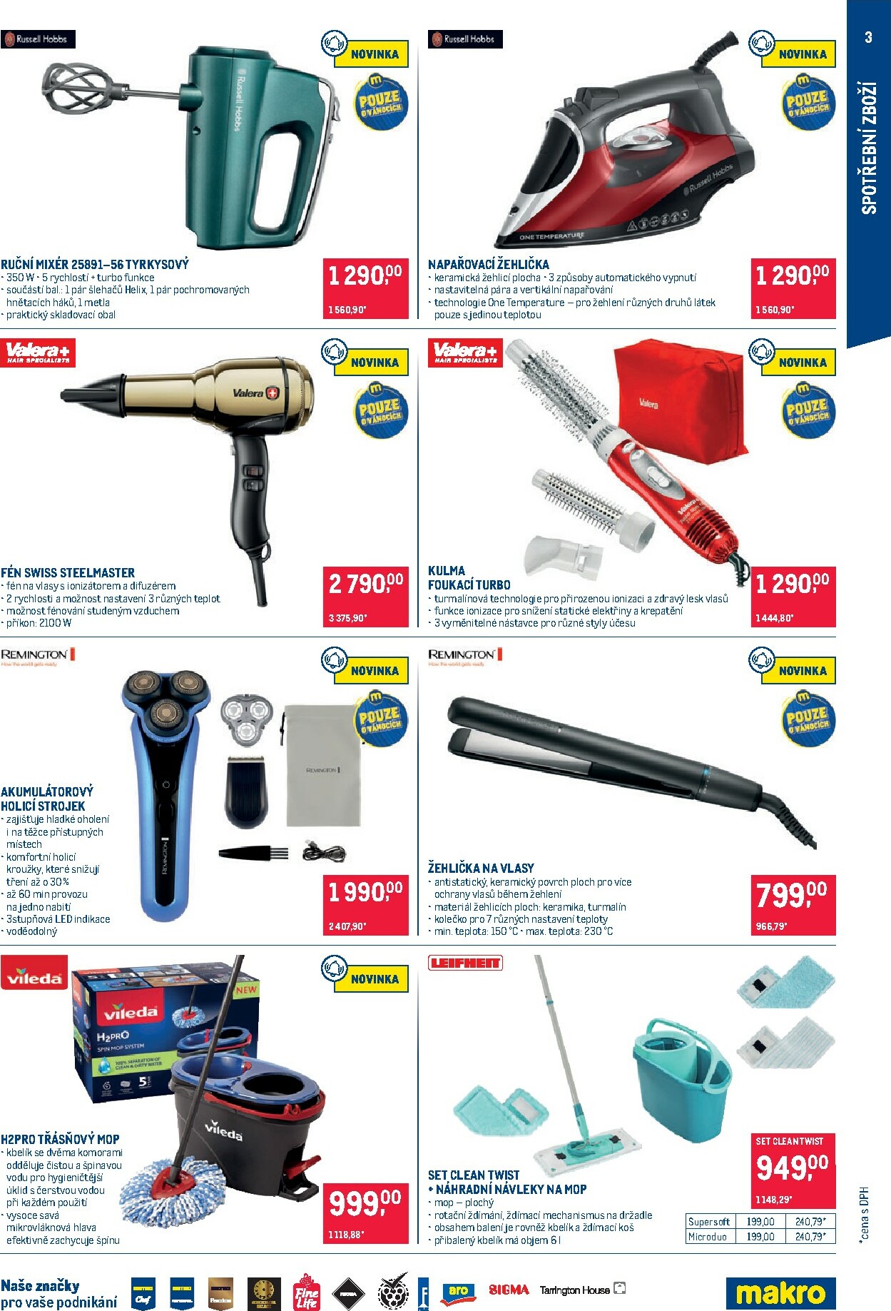 makro - Aktuální leták Makro - Spotřební zboží od 05.11. do 18.11. - page: 3