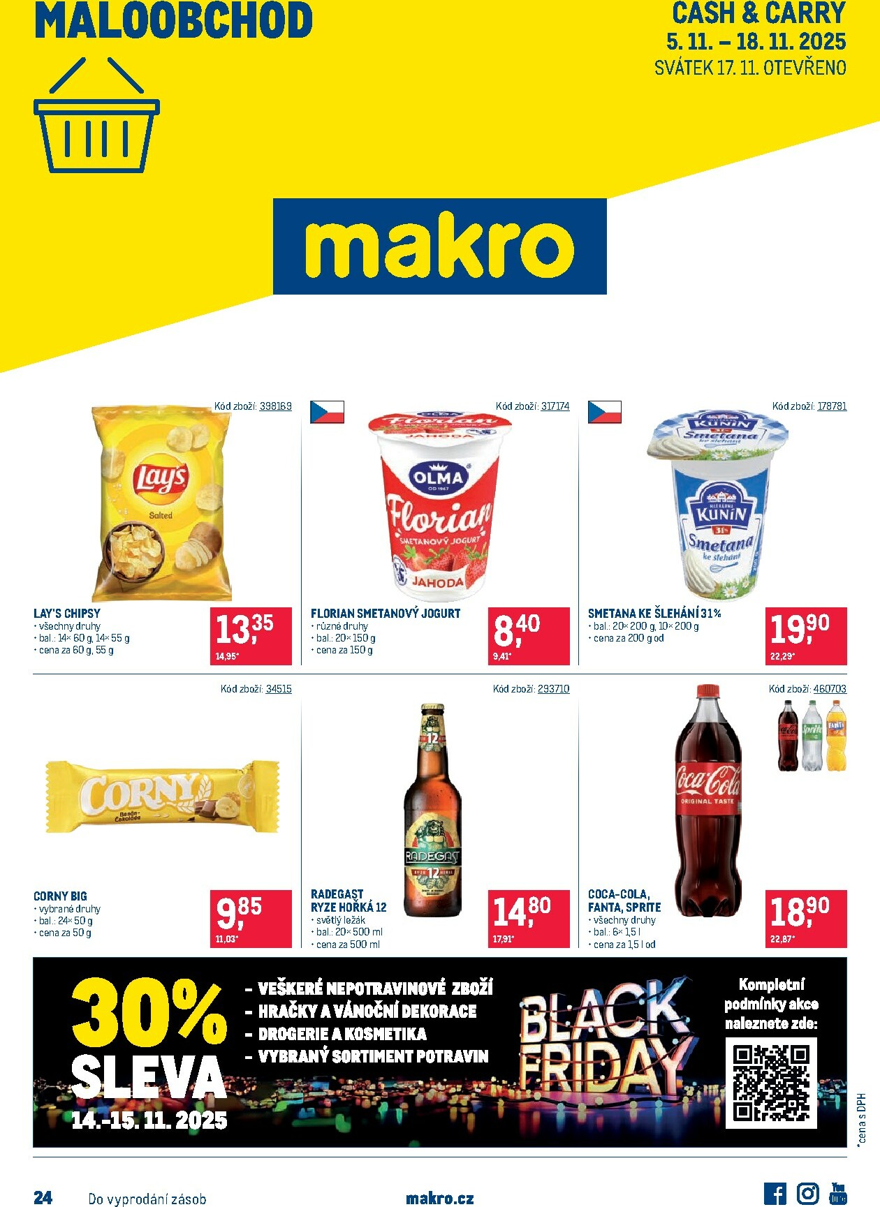 makro - Aktuální leták Makro - Maloobchod od 05.11. do 18.11.