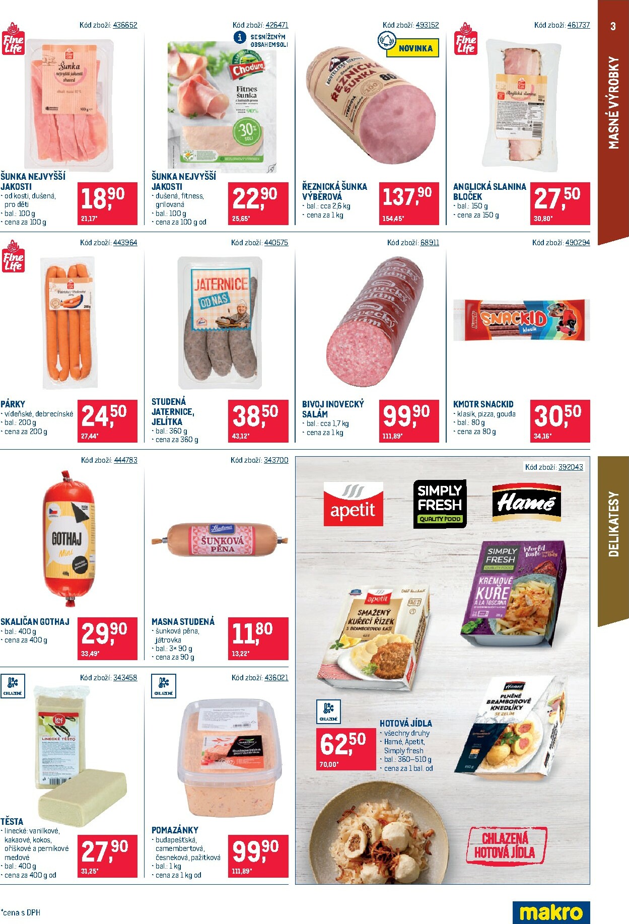 makro - Aktuální leták Makro - Maloobchod od 05.11. do 18.11. - page: 3