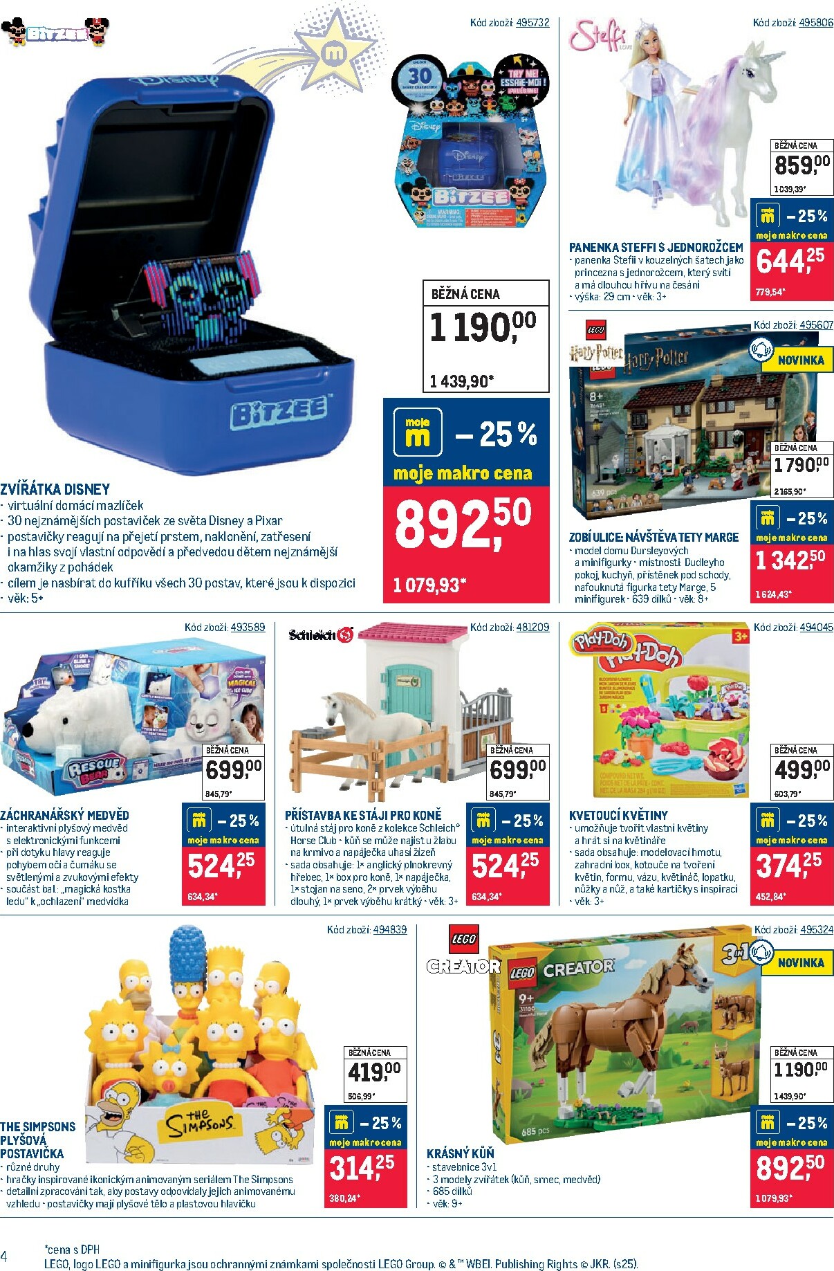 makro - Aktuální leták Makro - Hračky od 05.11. do 02.12. - page: 4