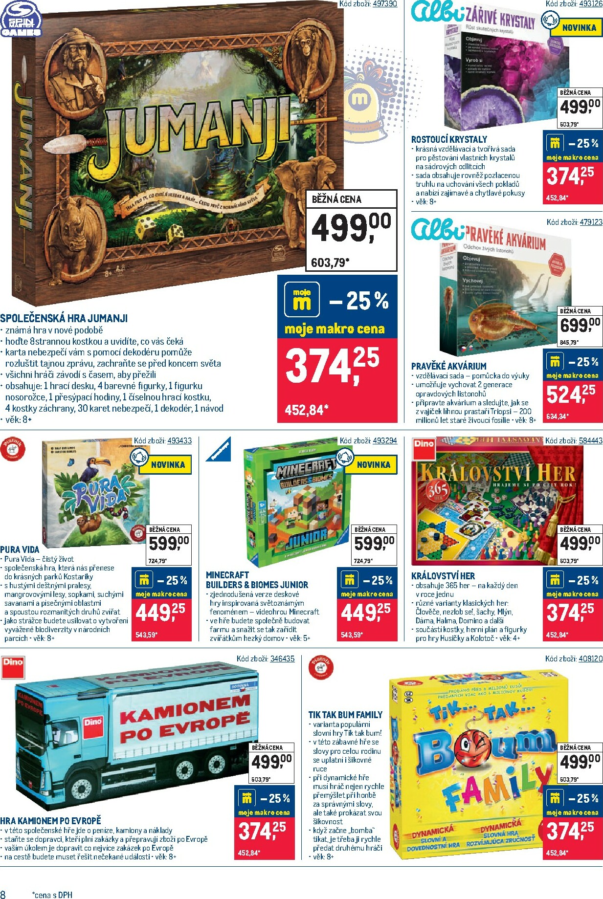 makro - Aktuální leták Makro - Hračky od 05.11. do 02.12. - page: 8