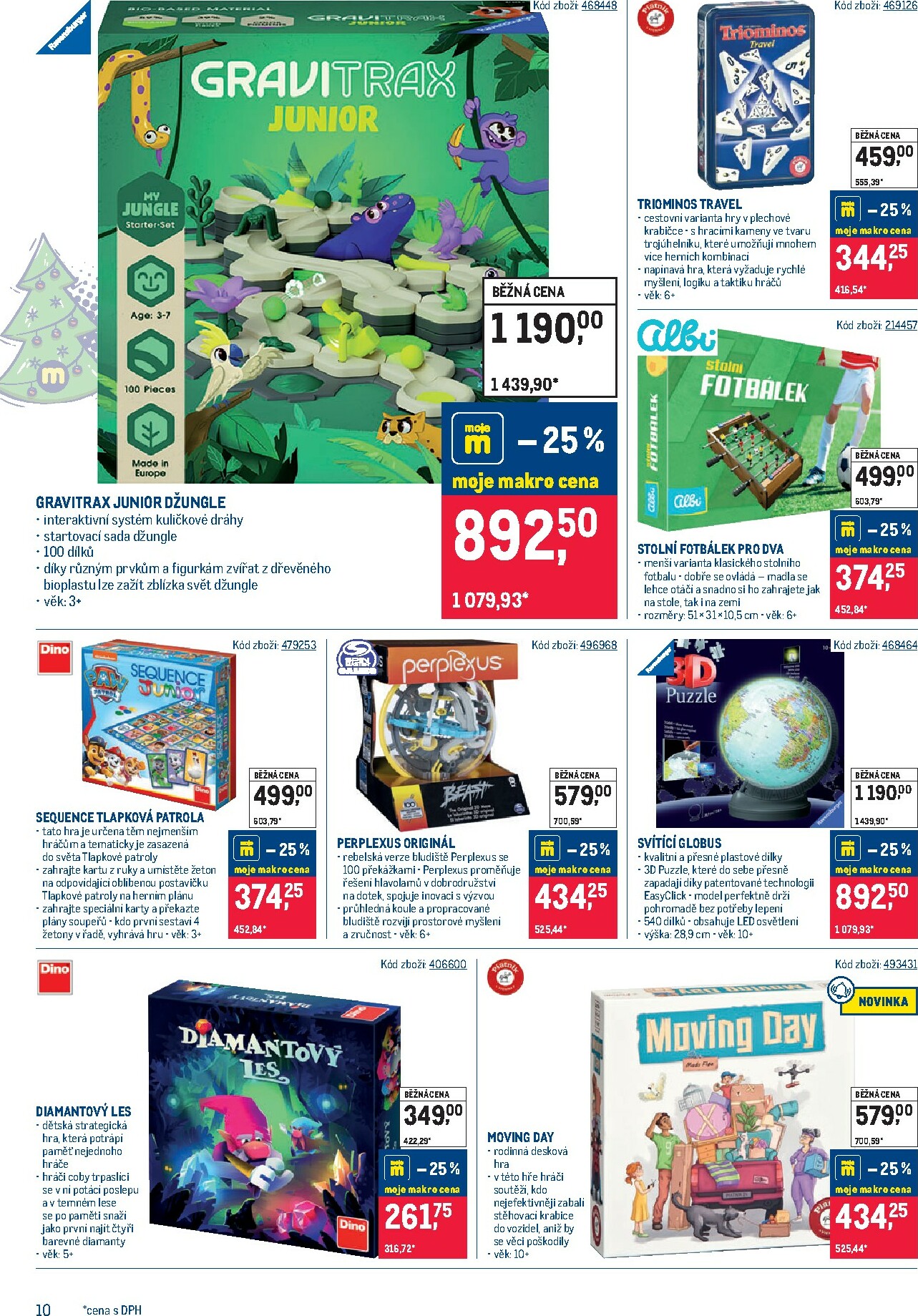 makro - Aktuální leták Makro - Hračky od 05.11. do 02.12. - page: 10