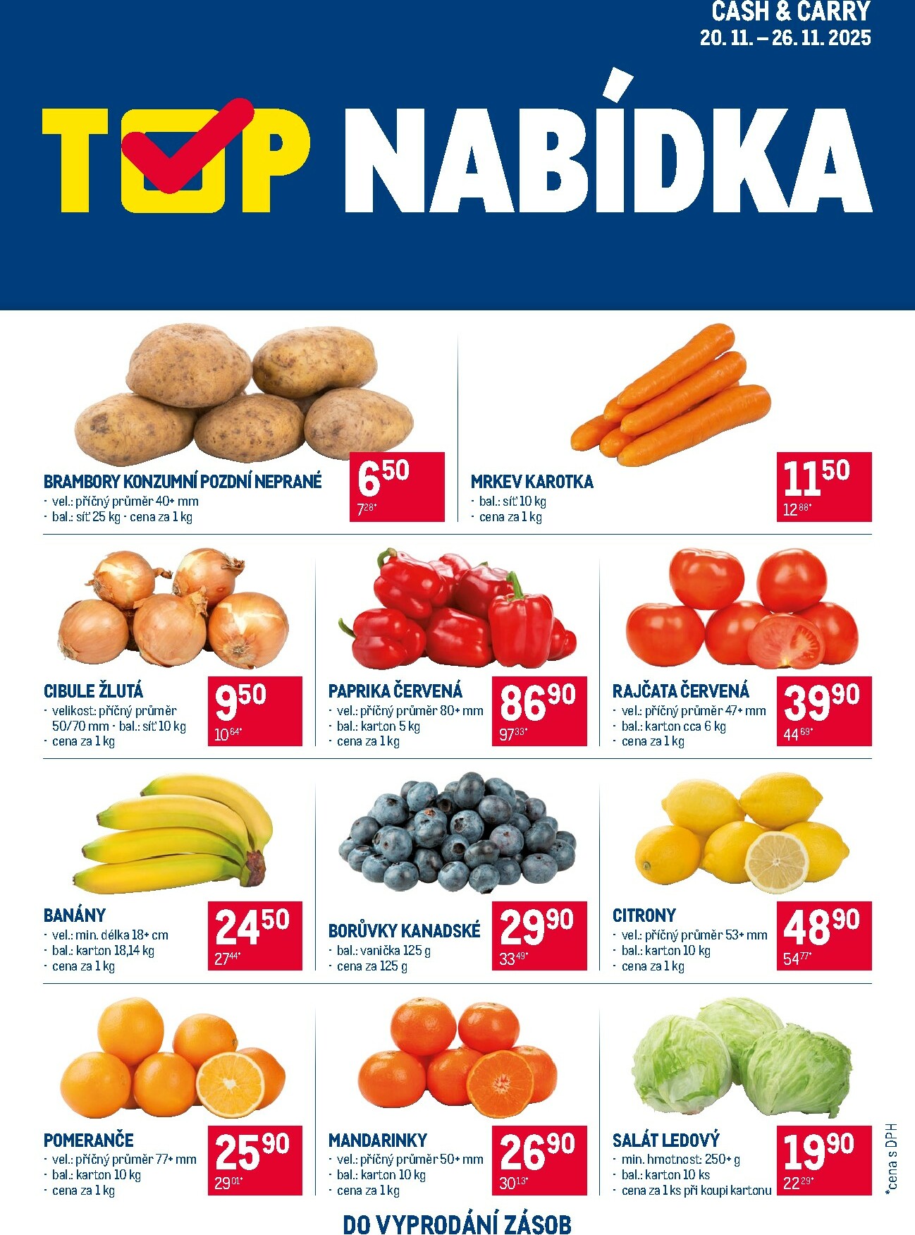 makro - Aktuální leták Makro - TOP ovoce a zelenina od 20.11. do 26.11.